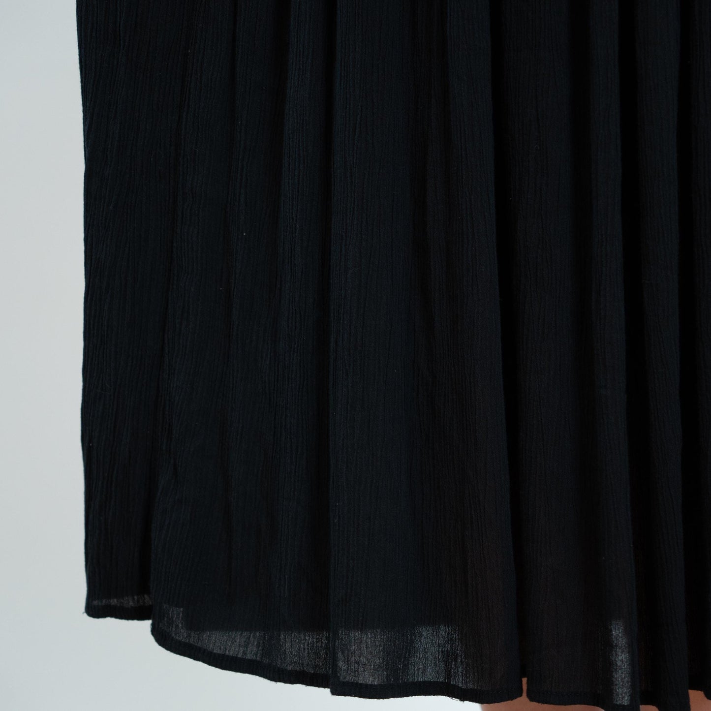 Vintage 90s Witchy Black 3/4 Sleeve Midi Dress - Extra Small