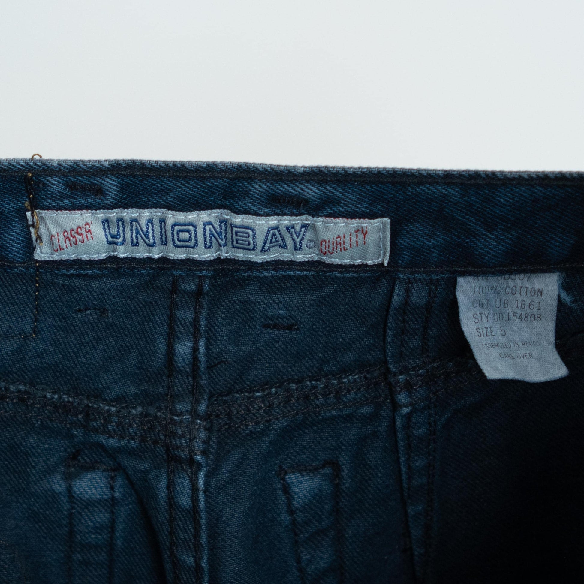 Vintage 90s Dark Indigo Blue High Waisted Jeans - Small, 26" Waist