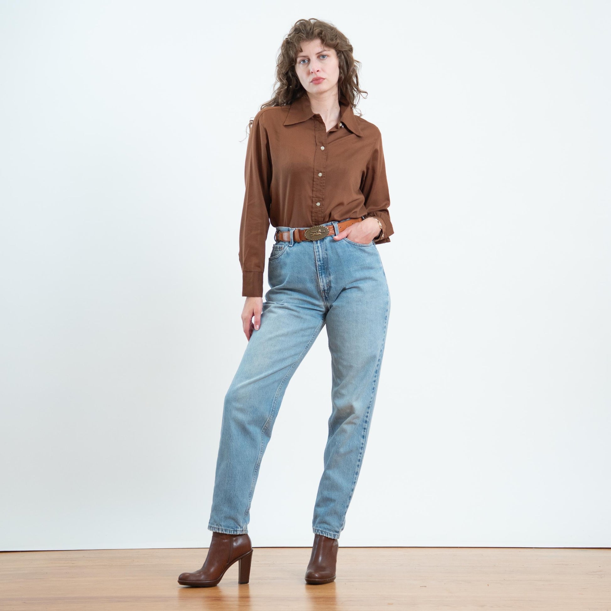 Vintage Levi's 512 High Waist Slim Fit Jeans - Medium, 30" Waist