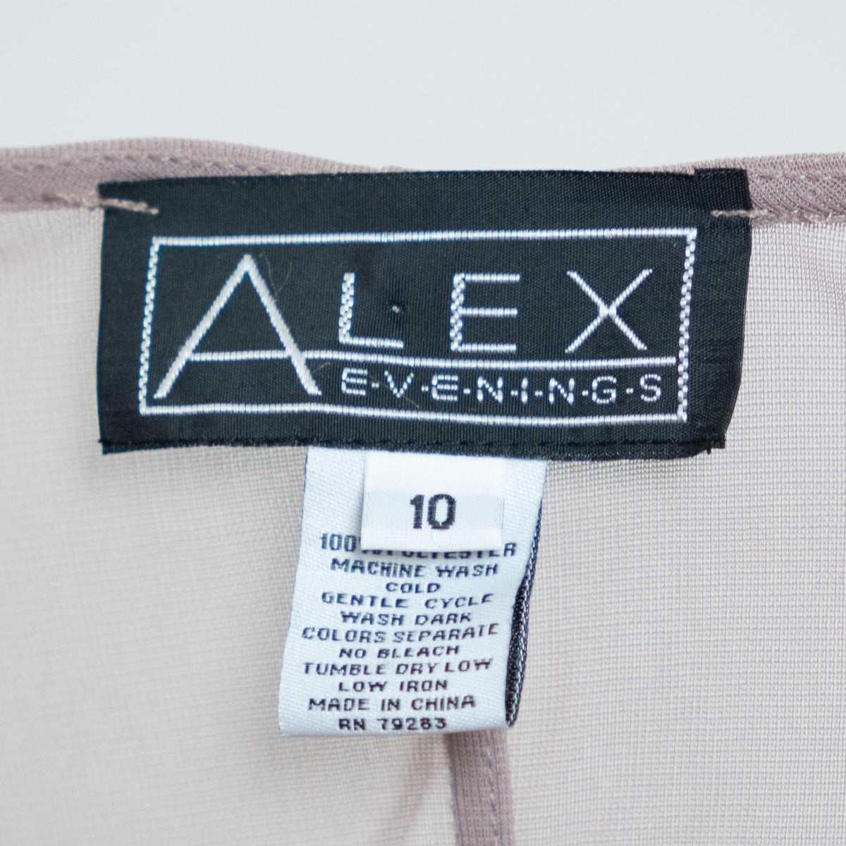 Vintage 90s Taupe Chiffon Capelet - Medium | Sheer Open Back Cover Up Crop Top
