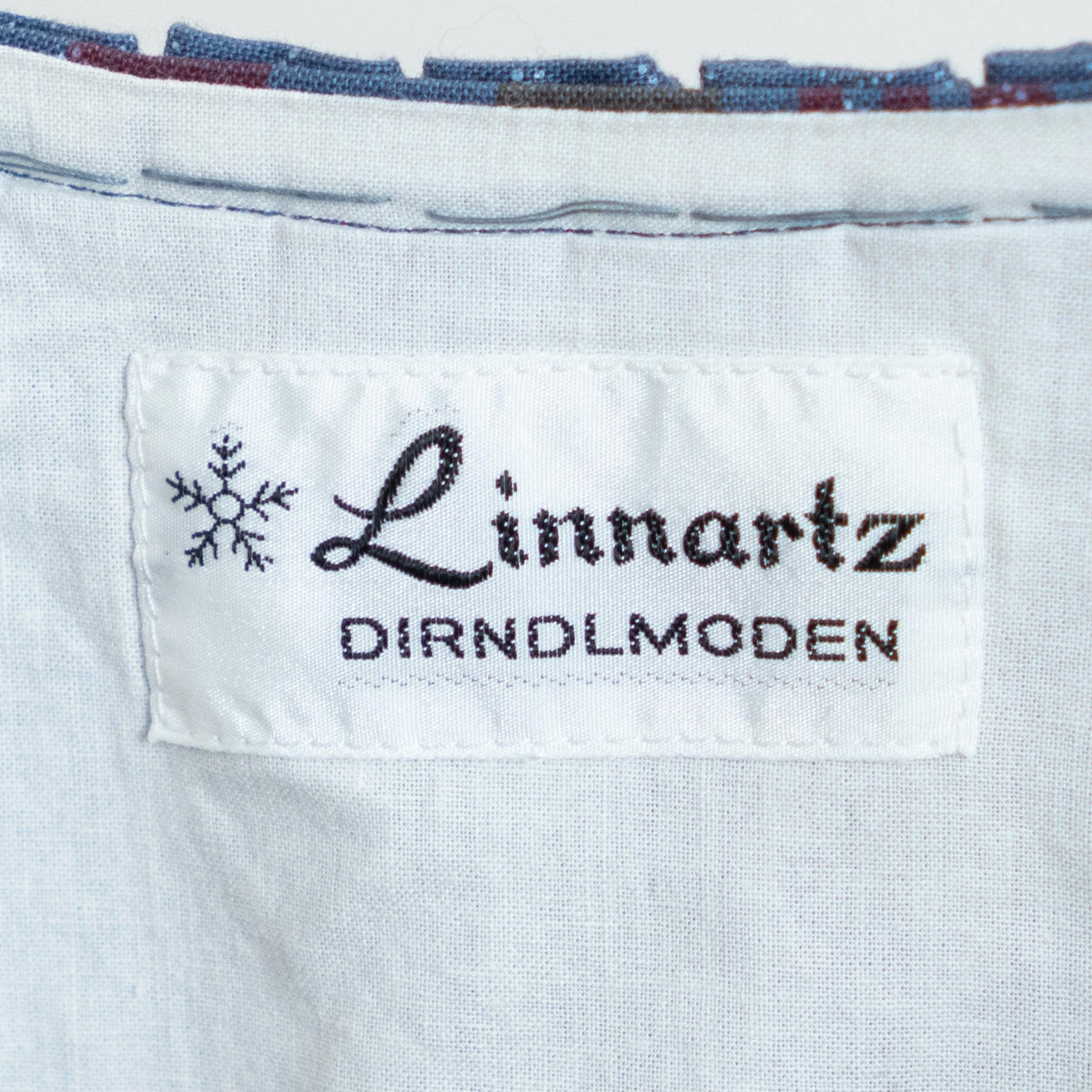 Vintage 70s Striped Dirndl Trachten Folk Dress - Small | Oktoberfest German Boho Midi Pinafore