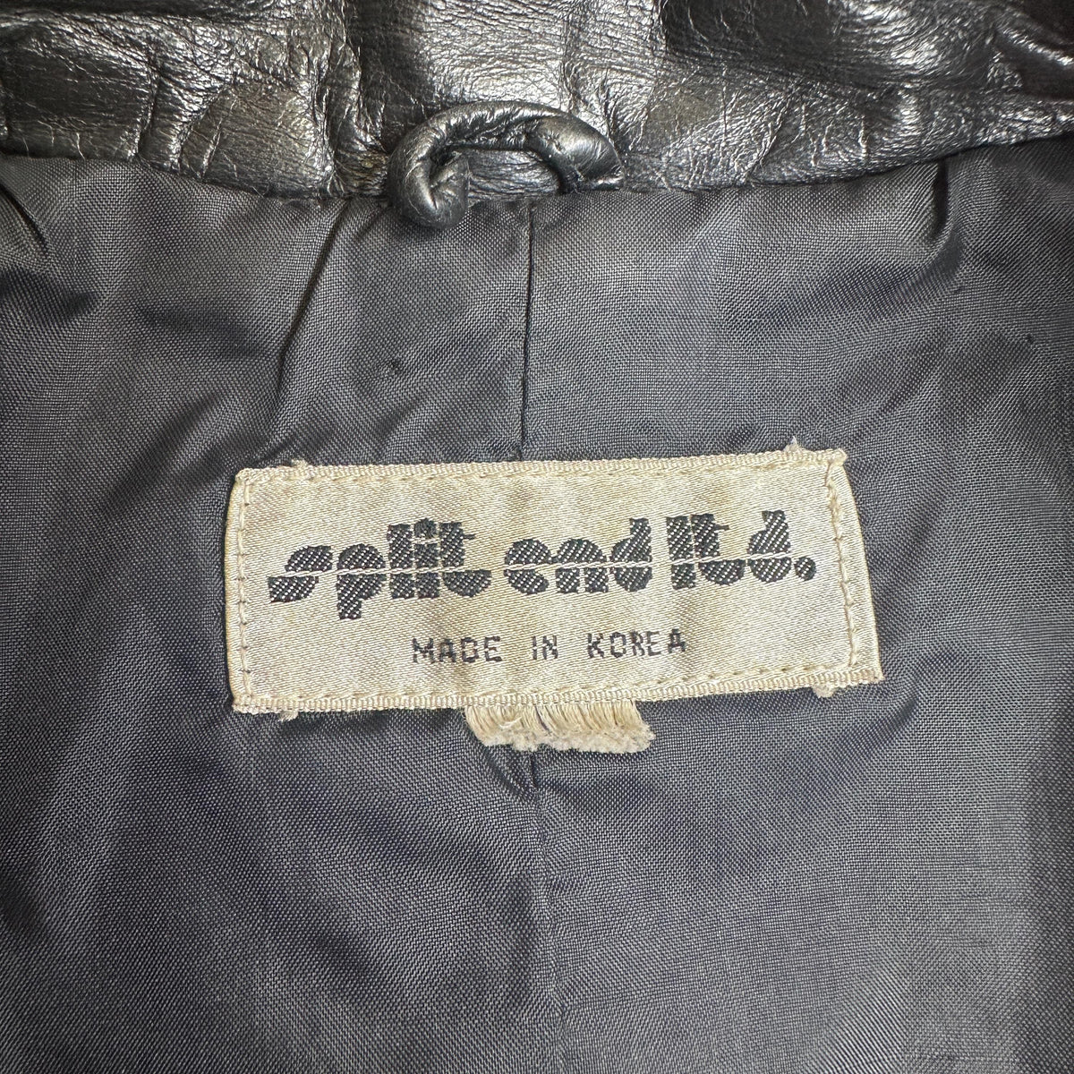 Vintage 80s Black Leather Duster Jacket - Small to Medium | Single Breasted Goth Trench Coat