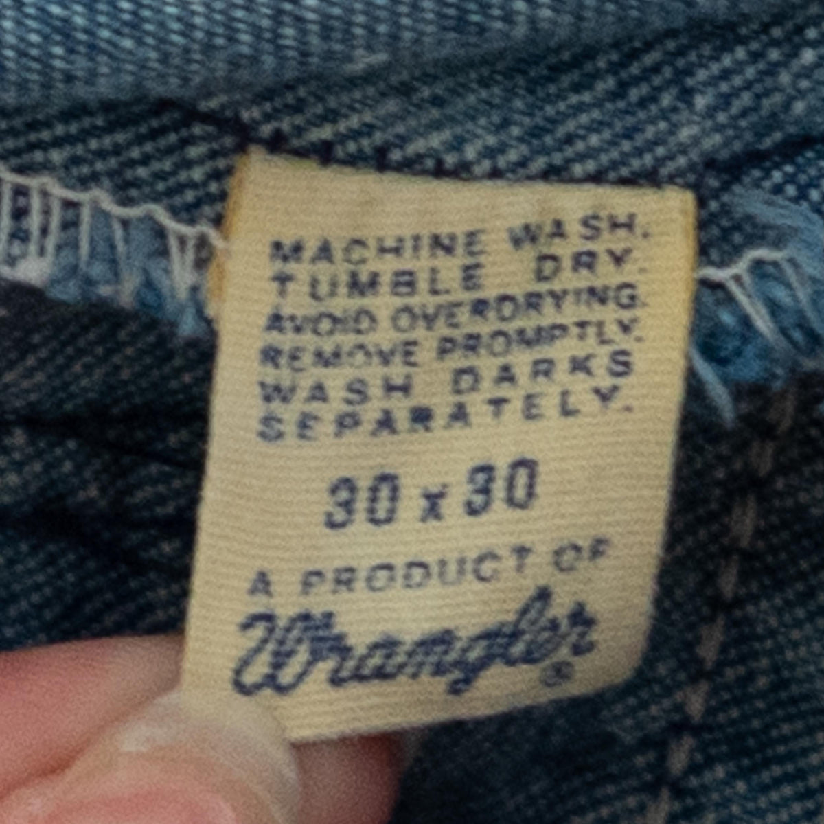 Vintage 70s Wrangler Flared Sailor Jeans - Unisex Small, 29" Waist | Distressed Mid Rise Denim Bell Bottoms