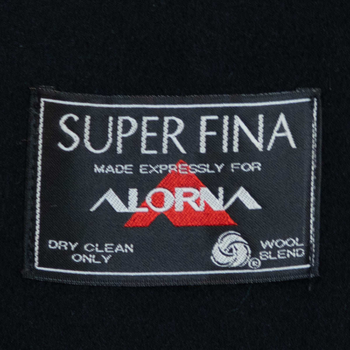 Vintage 80s Black Wool Velvet Collar Overcoat - Extra Large | Alorna Double Breasted Long Winter Coat