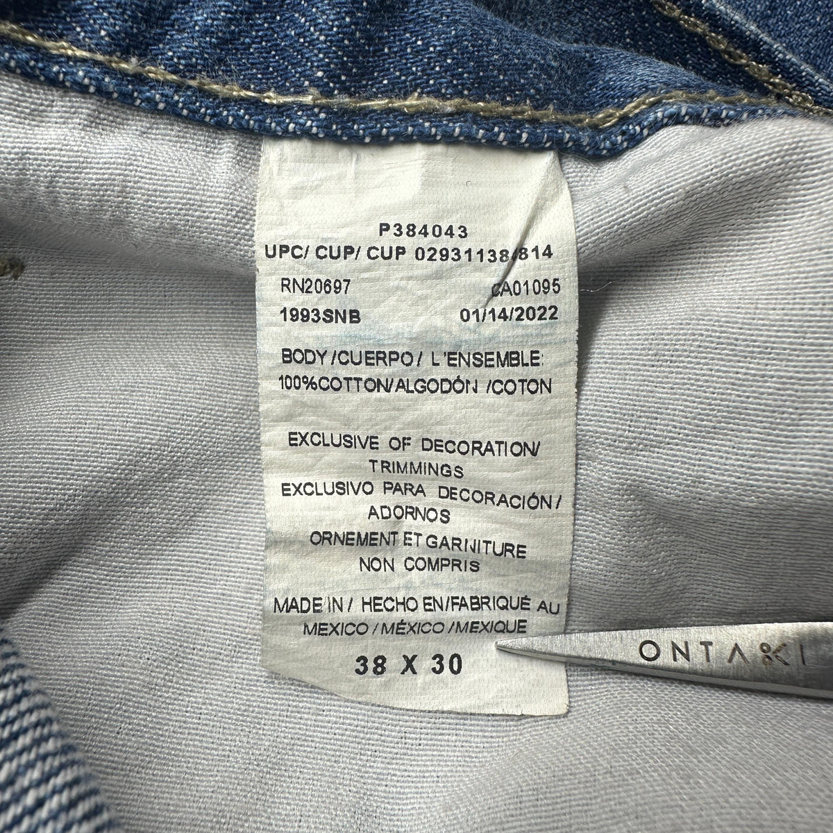 Vintage Y2K Dickies Cargo Jeans - 38x30 | Denim Baggy Skater Jeans