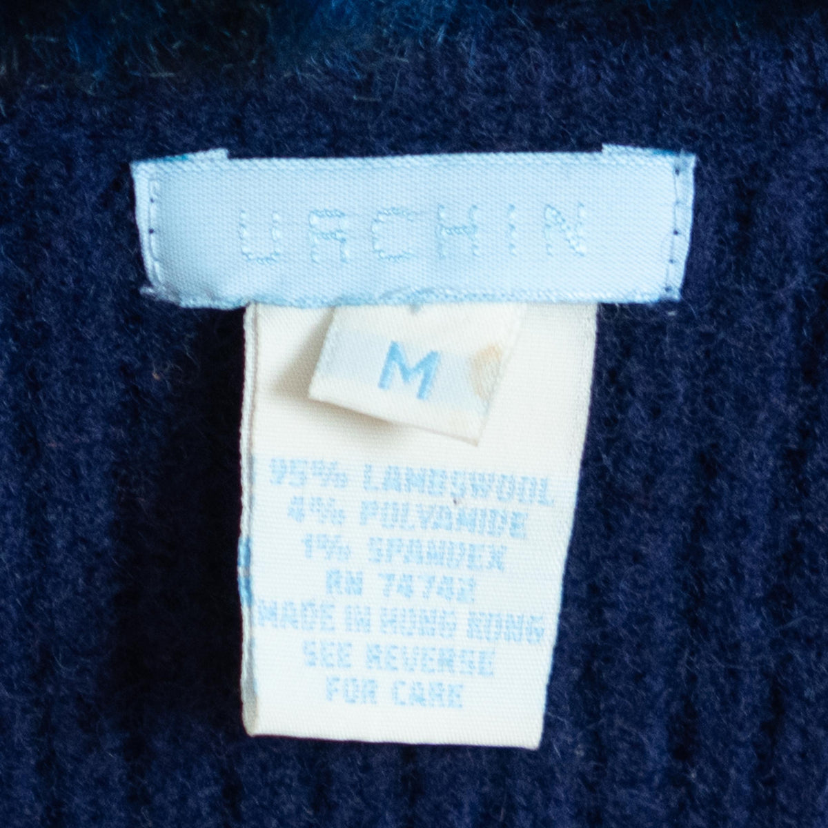 Vintage 90s Midnight Blue Plush Collar Duster Cardigan - XS to Small | Boho Whimsigoth Longline Sweater Cover Up