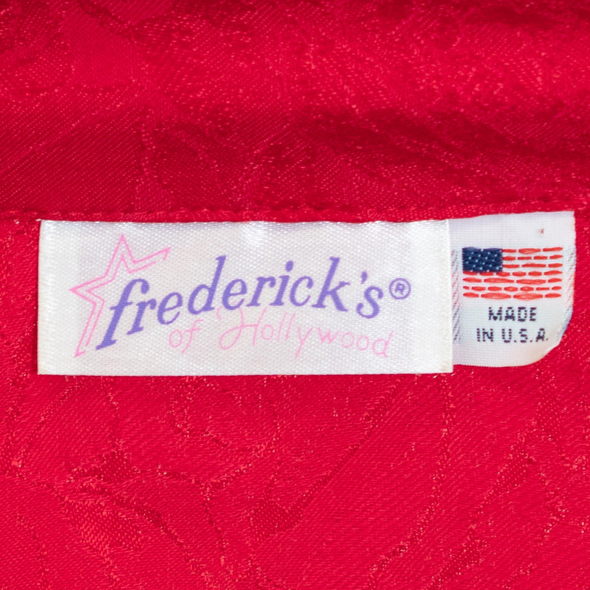 Vintage 90s Does Victorian Red Rose Jacquard Maxi Dress - Medium to Large | Frederick's Of Hollywood Brocade Satin Keyhole Dress