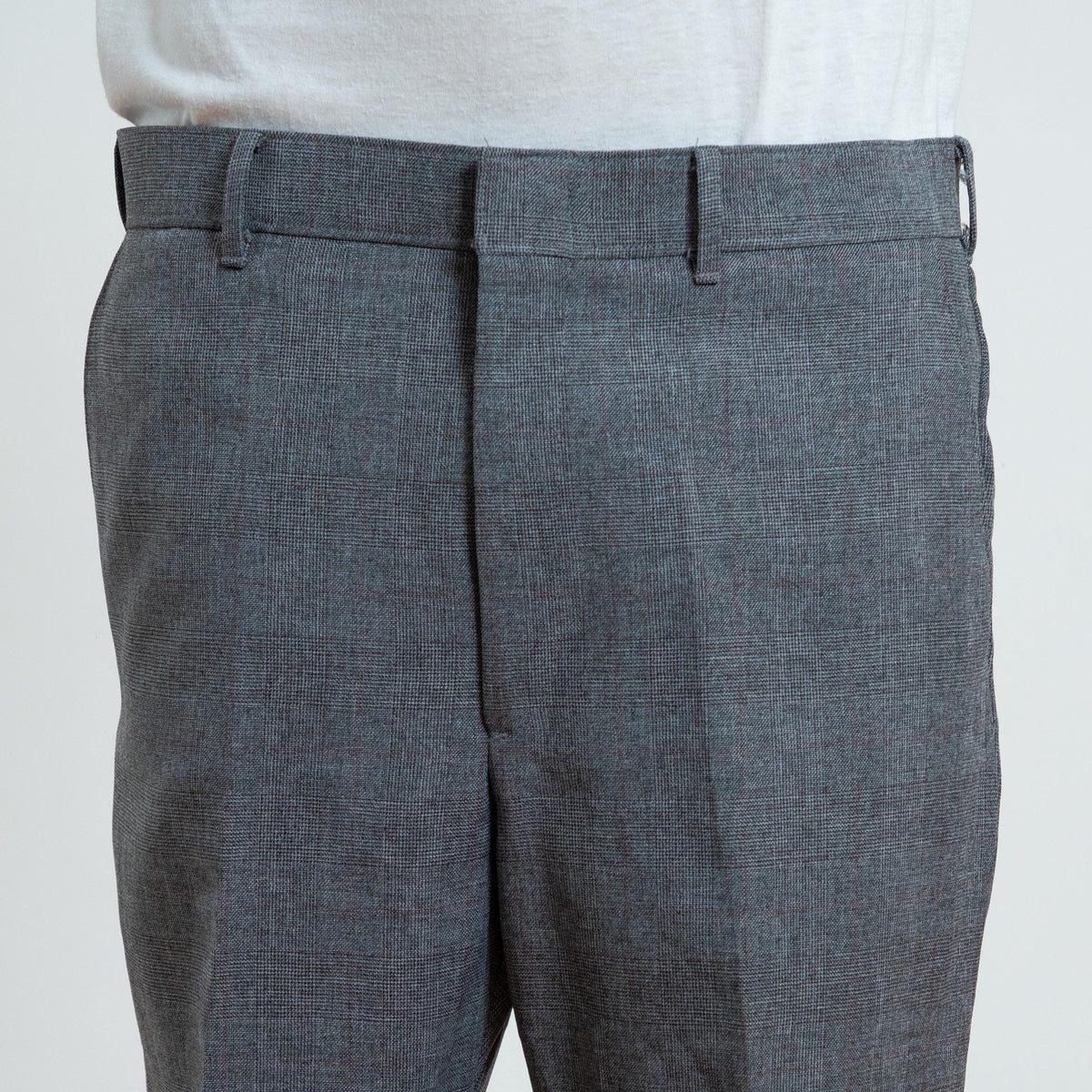 Vintage 70s Levi's Grey 'Action Slacks' Trousers - 36x32 | Bootcut Leg Dress Pants