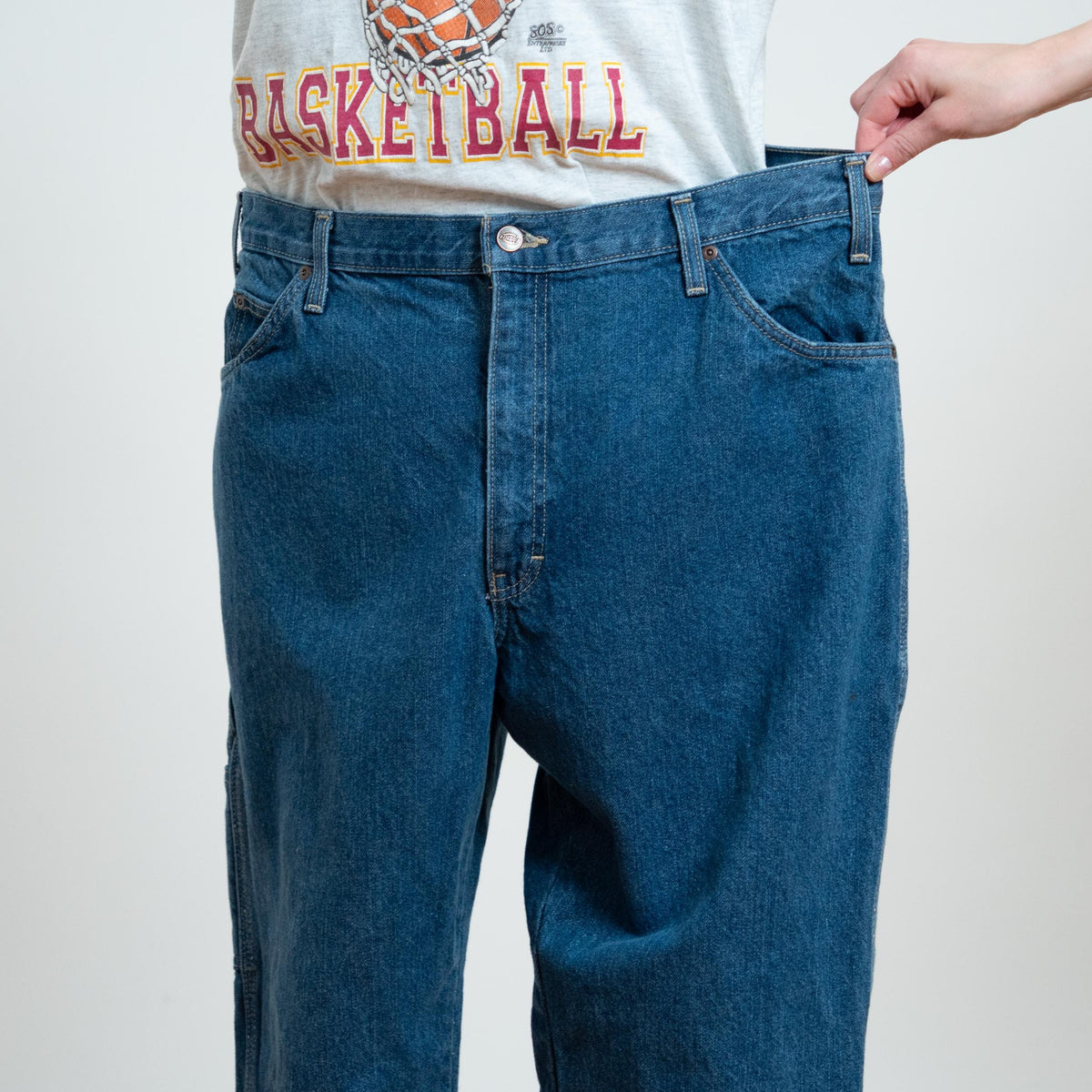 Vintage Y2K Dickies Cargo Jeans - 38x30 | Denim Baggy Skater Jeans
