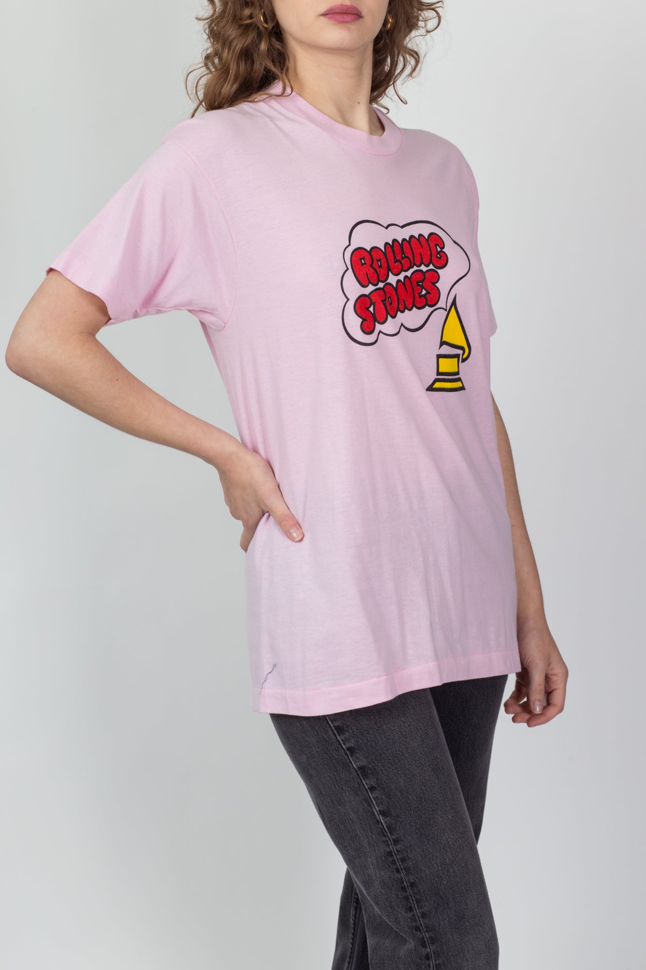 80s Rolling Stones Grammy Award T Shirt - Men's Medium, Women's Large