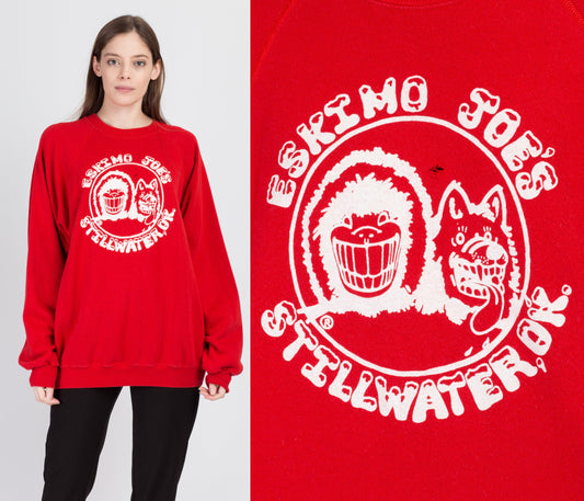 80s Eskimo Joe's Tourist Sweatshirt - Men's XXL