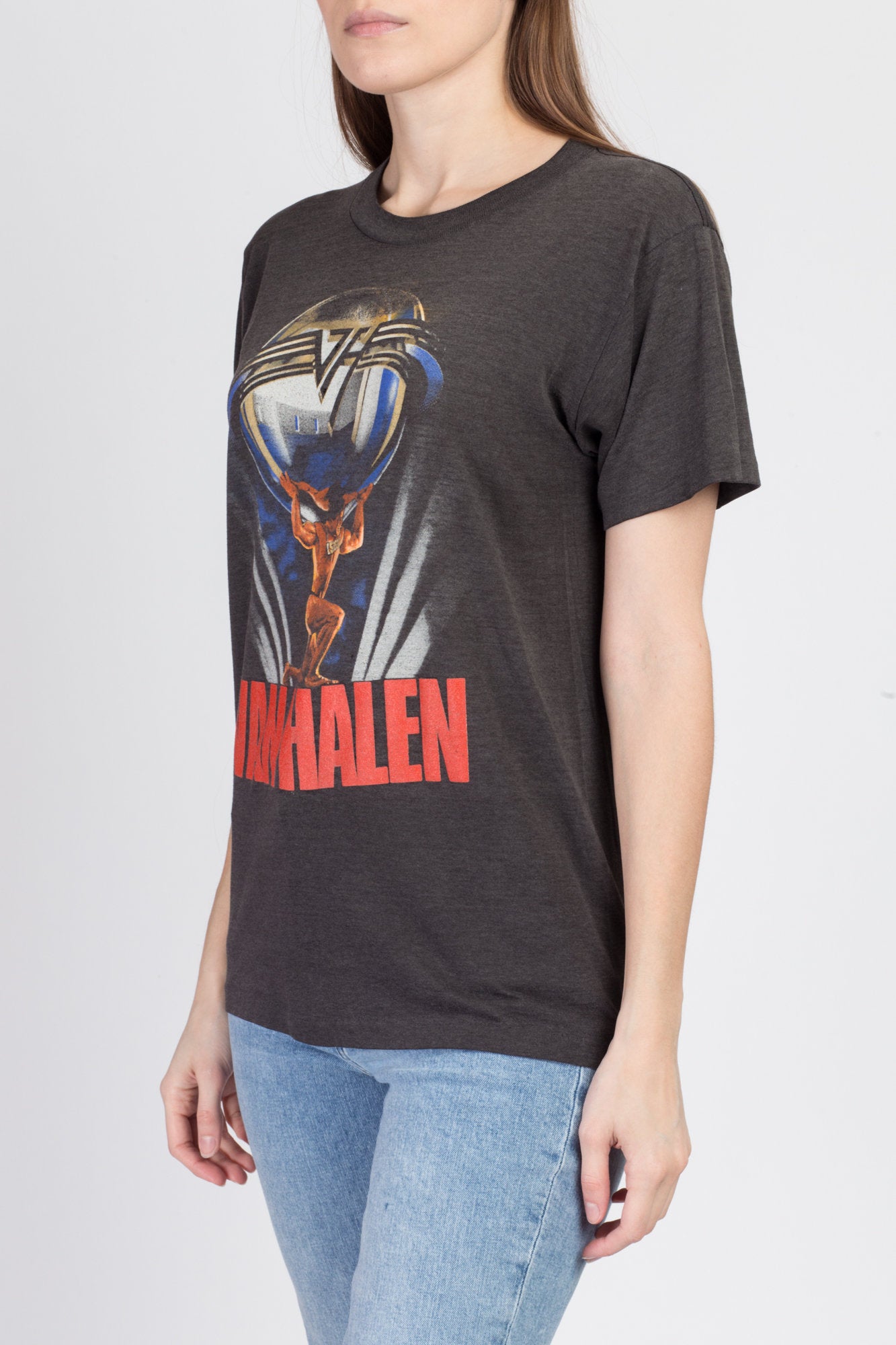 Vintage 80s Van Halen 5150 Tour T Shirt - Medium