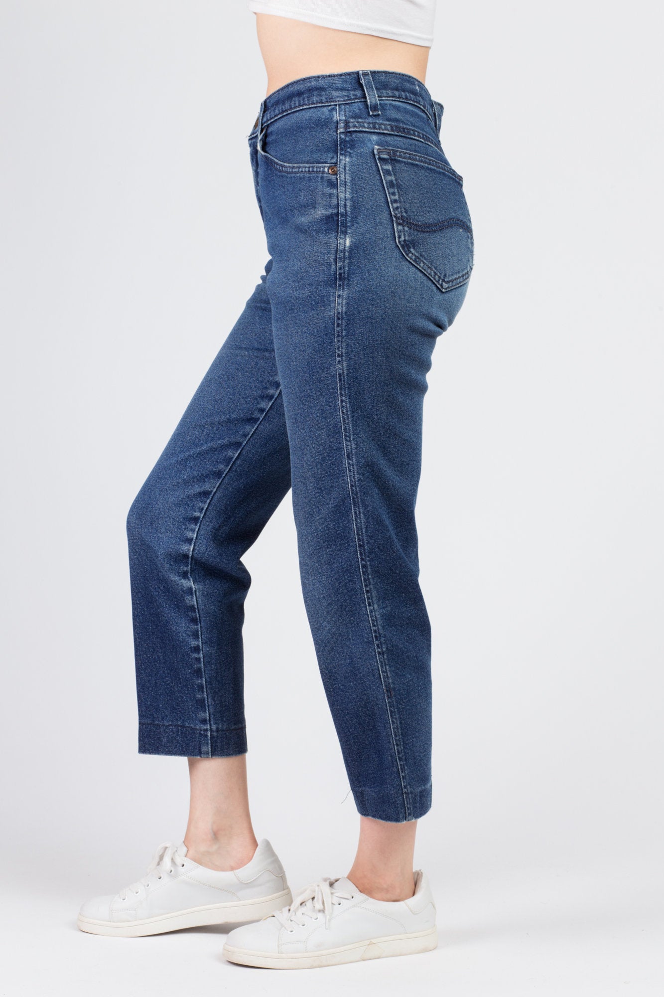 Vintage High Waisted Lee Jeans - Small to Medium