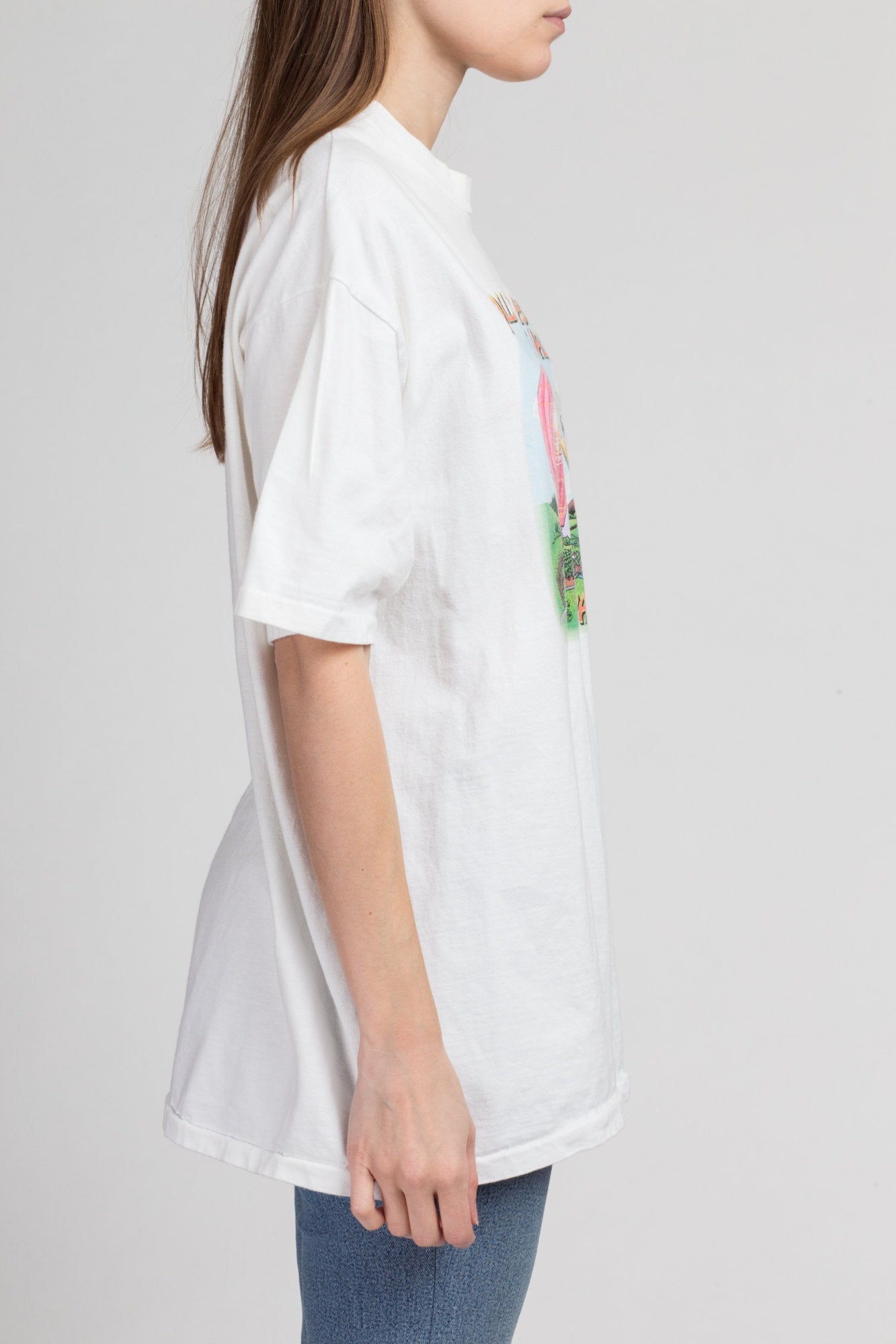90s Napa Valley Hot Air Balloon T Shirt - Extra Large | Vintage Unisex California Graphic Tourist Tee