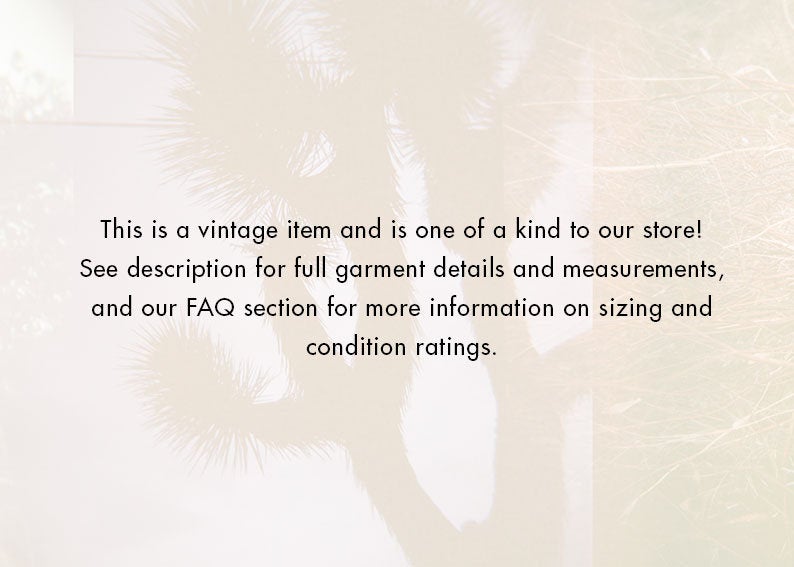1950s Taupe High Waist Western Pants - Extra Small 