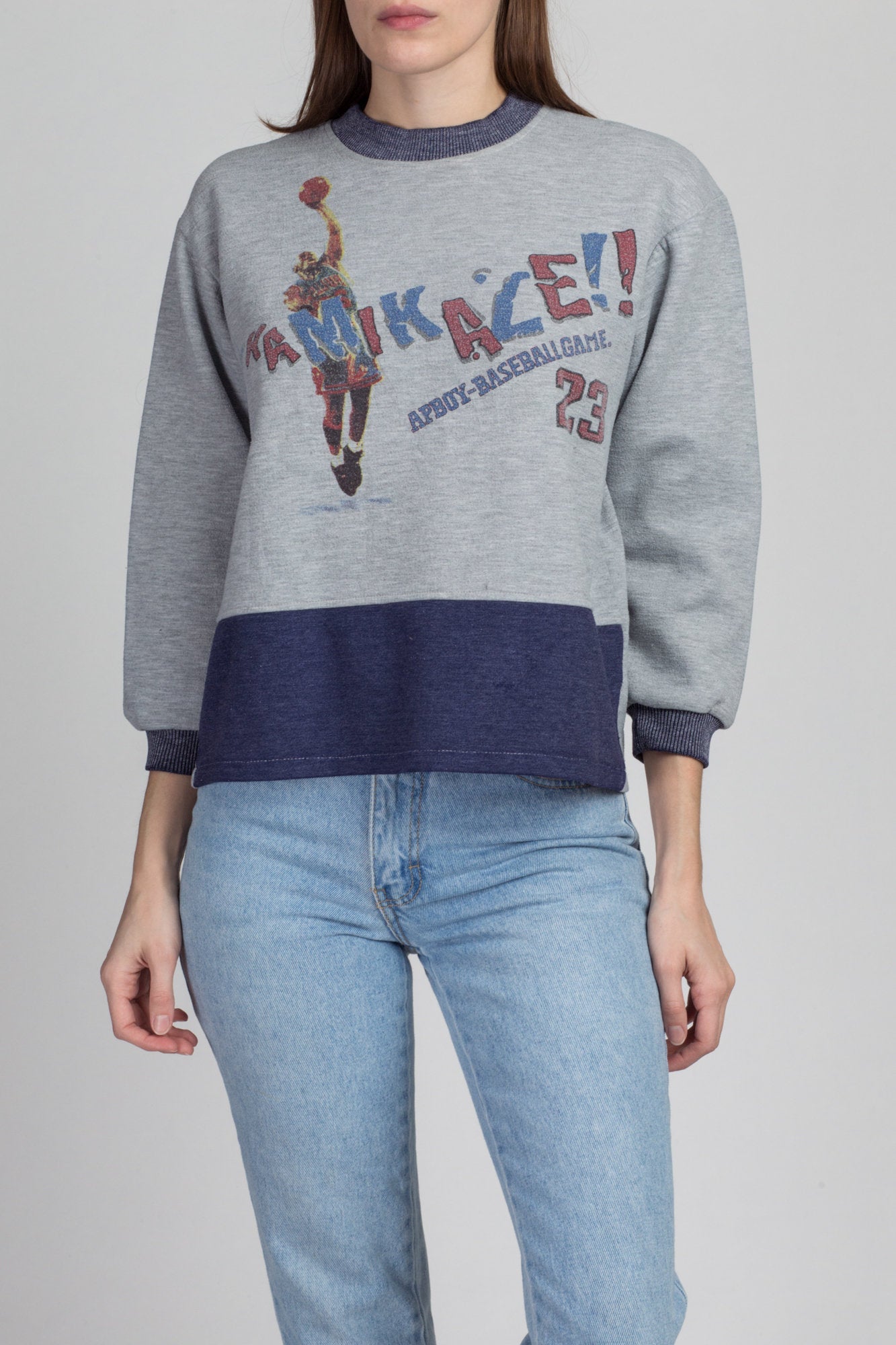 90s Kamikaze Basketball Sweatshirt - Medium 