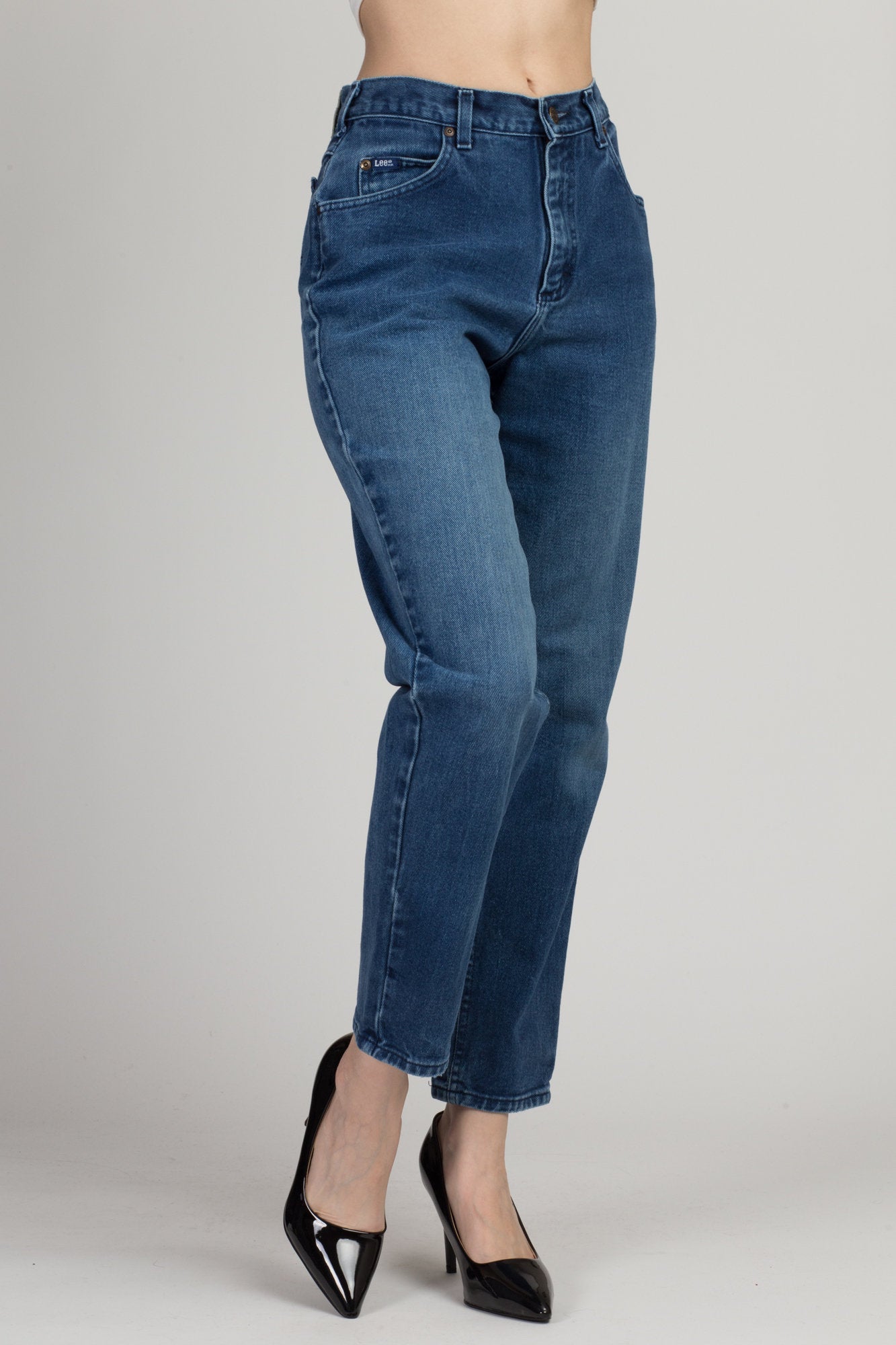 Vintage High Waisted Lee Jeans - Small, 26" 