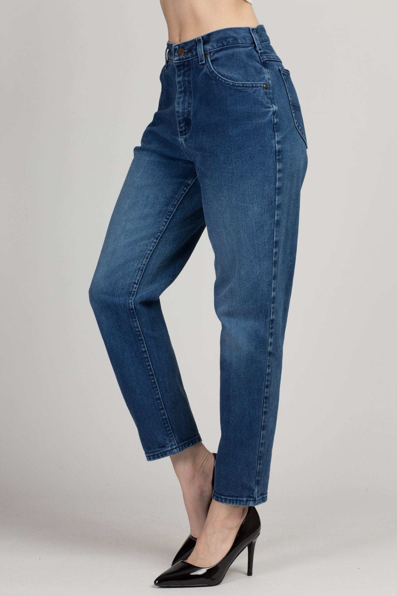 Vintage High Waisted Lee Jeans - Small, 26" 