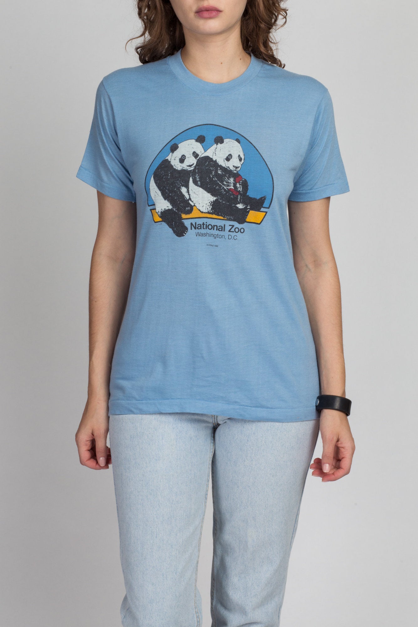 80s National Zoo Panda T Shirt - Small to Medium 