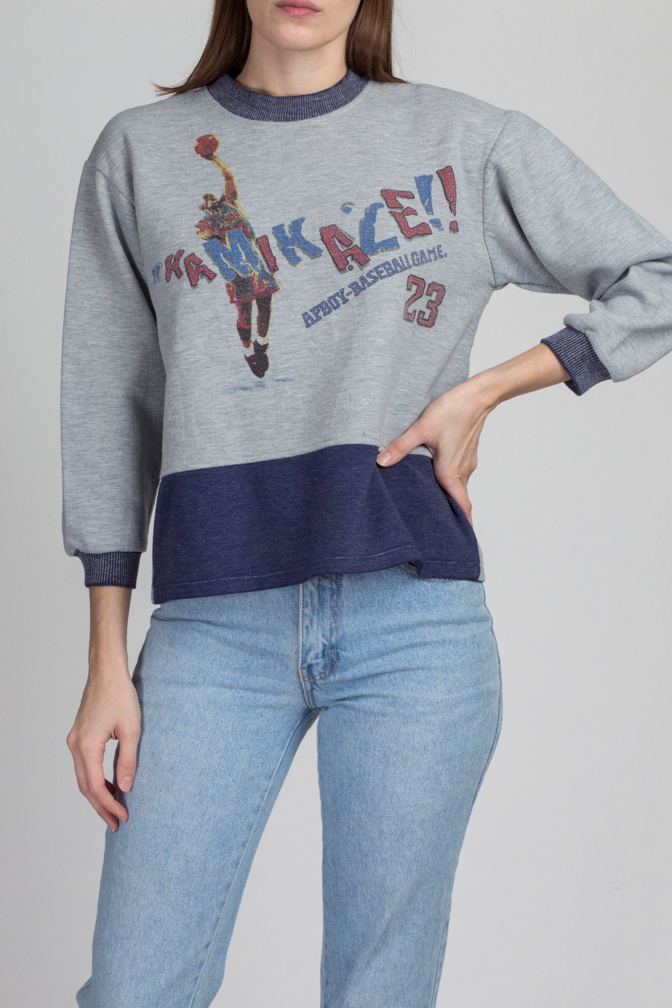90s Kamikaze Basketball Sweatshirt - Medium 