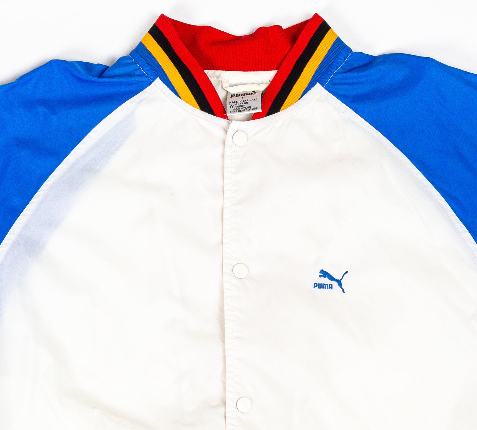 90s Puma Color Block Windbreaker - Men's Large 