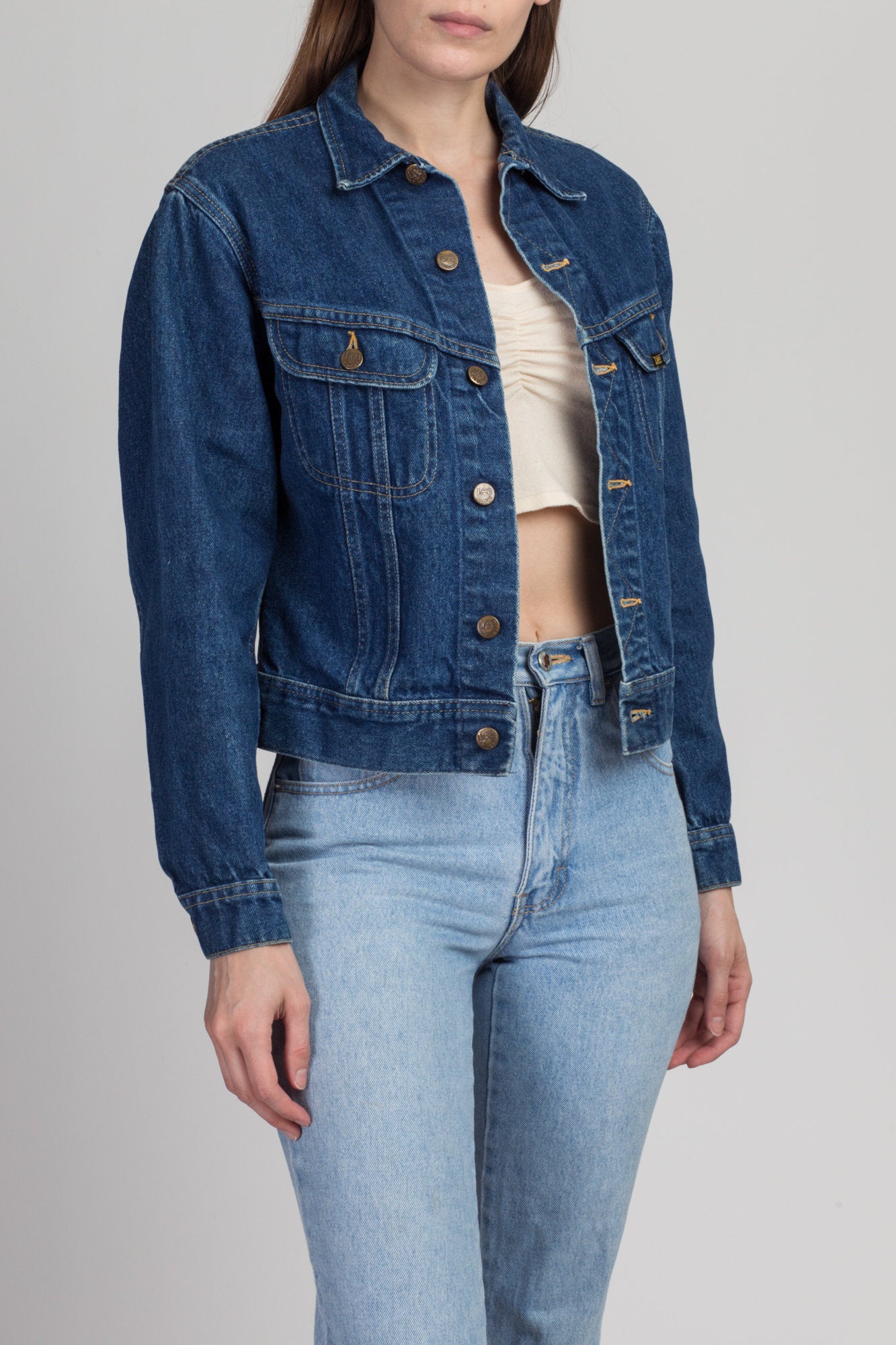 Vintage 70s Lee Riders Jean Jacket - Extra Small 