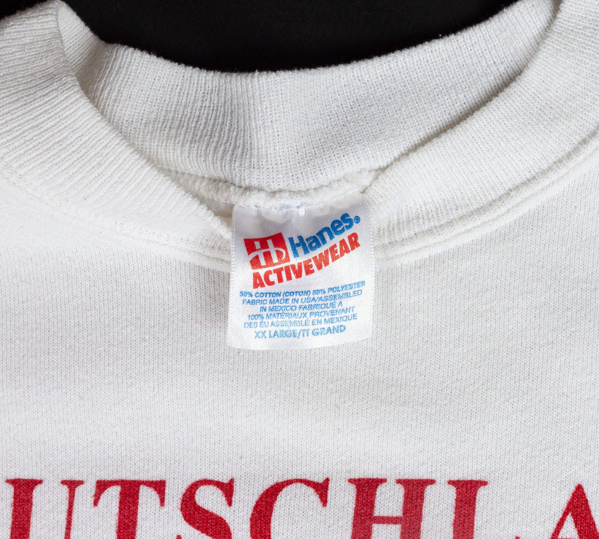 90s Deutschland "Wunderbar!" German Flag Sweatshirt - 2XL 