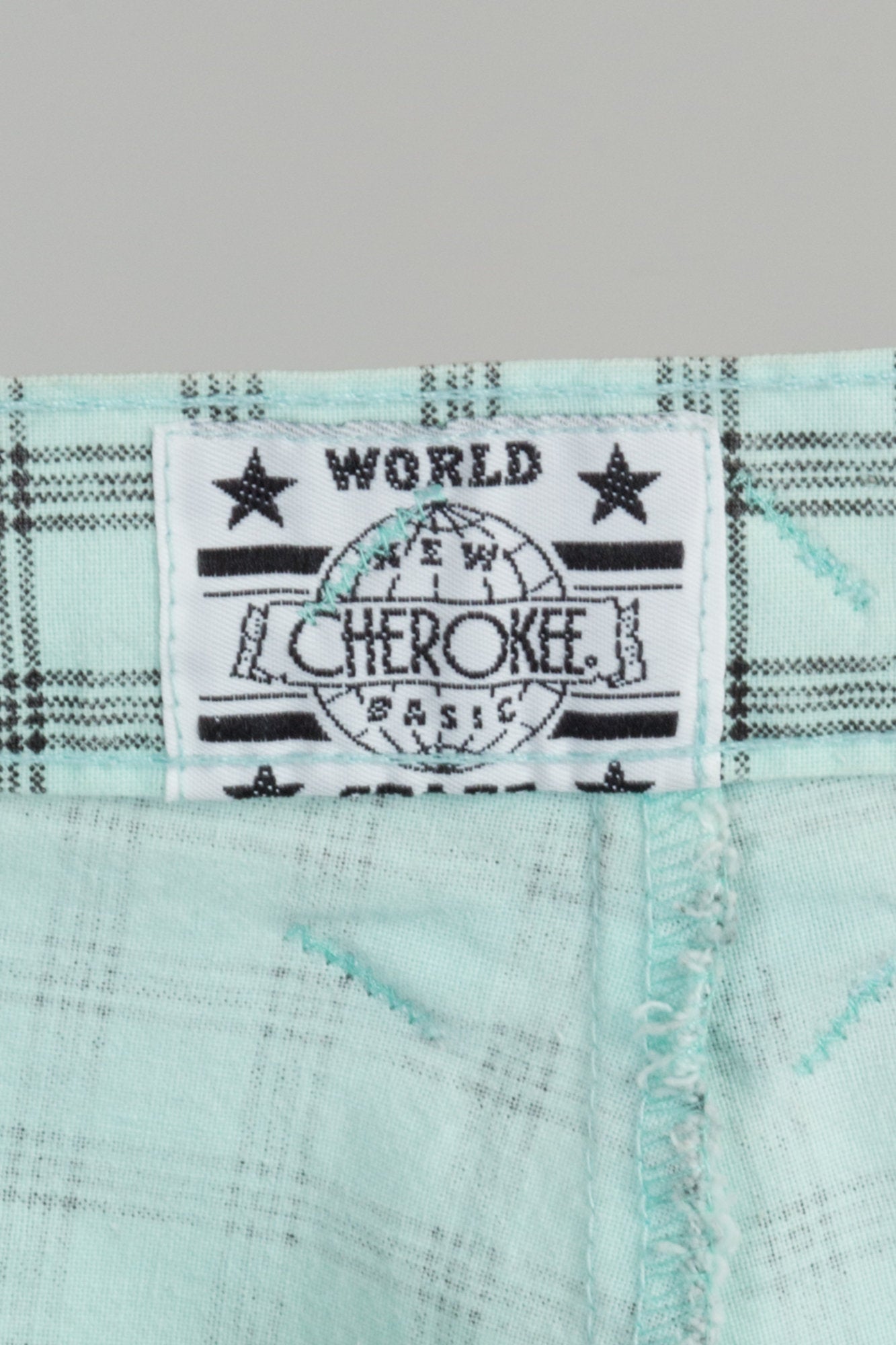 90s Blue Plaid Shorts - Medium, 29" 