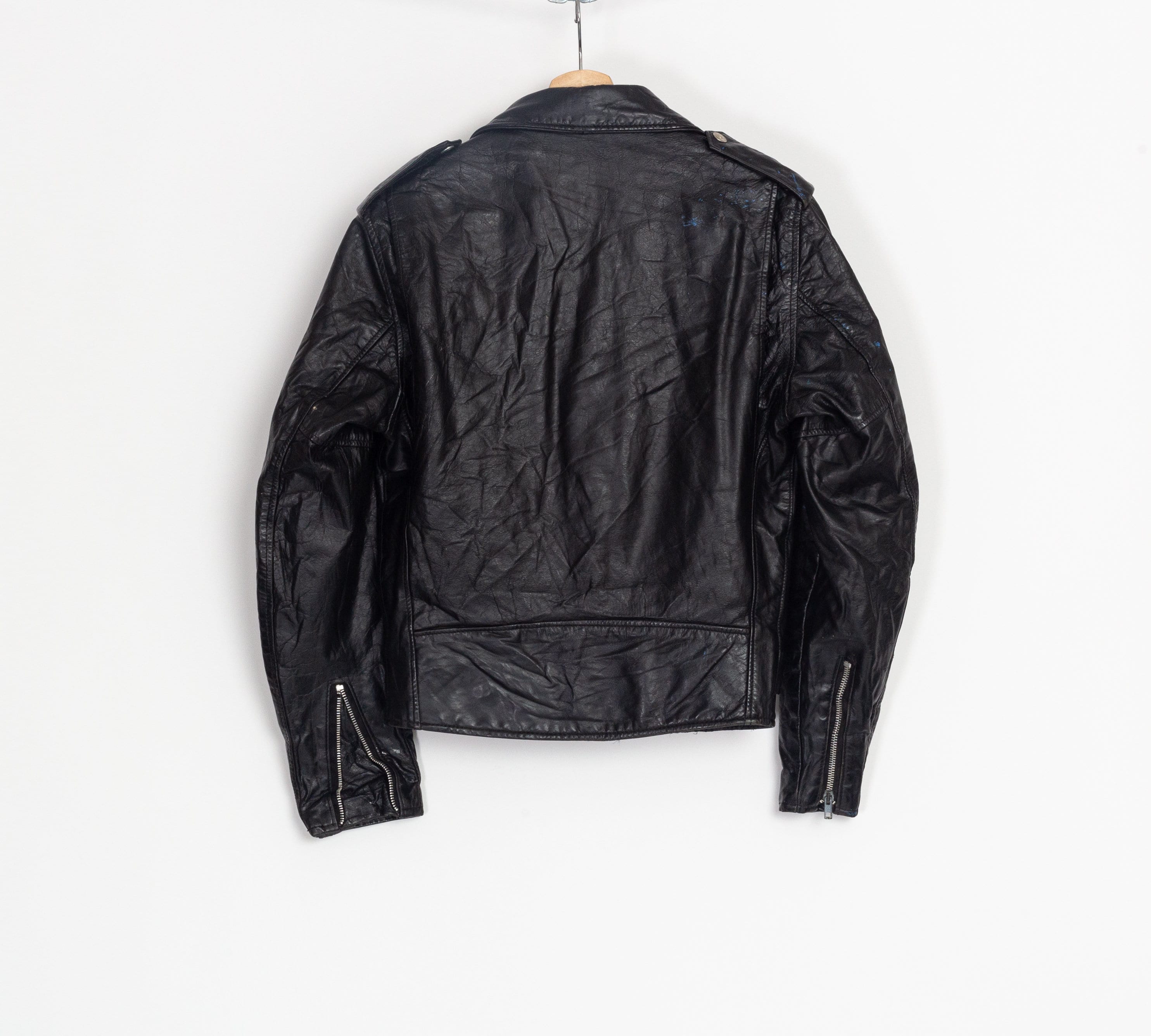 70s Schott Perfecto Leather Moto Jacket - Men's XS, Size 34 70s Schott Perfecto Leather Moto Jacket - Men's XS, Size 34