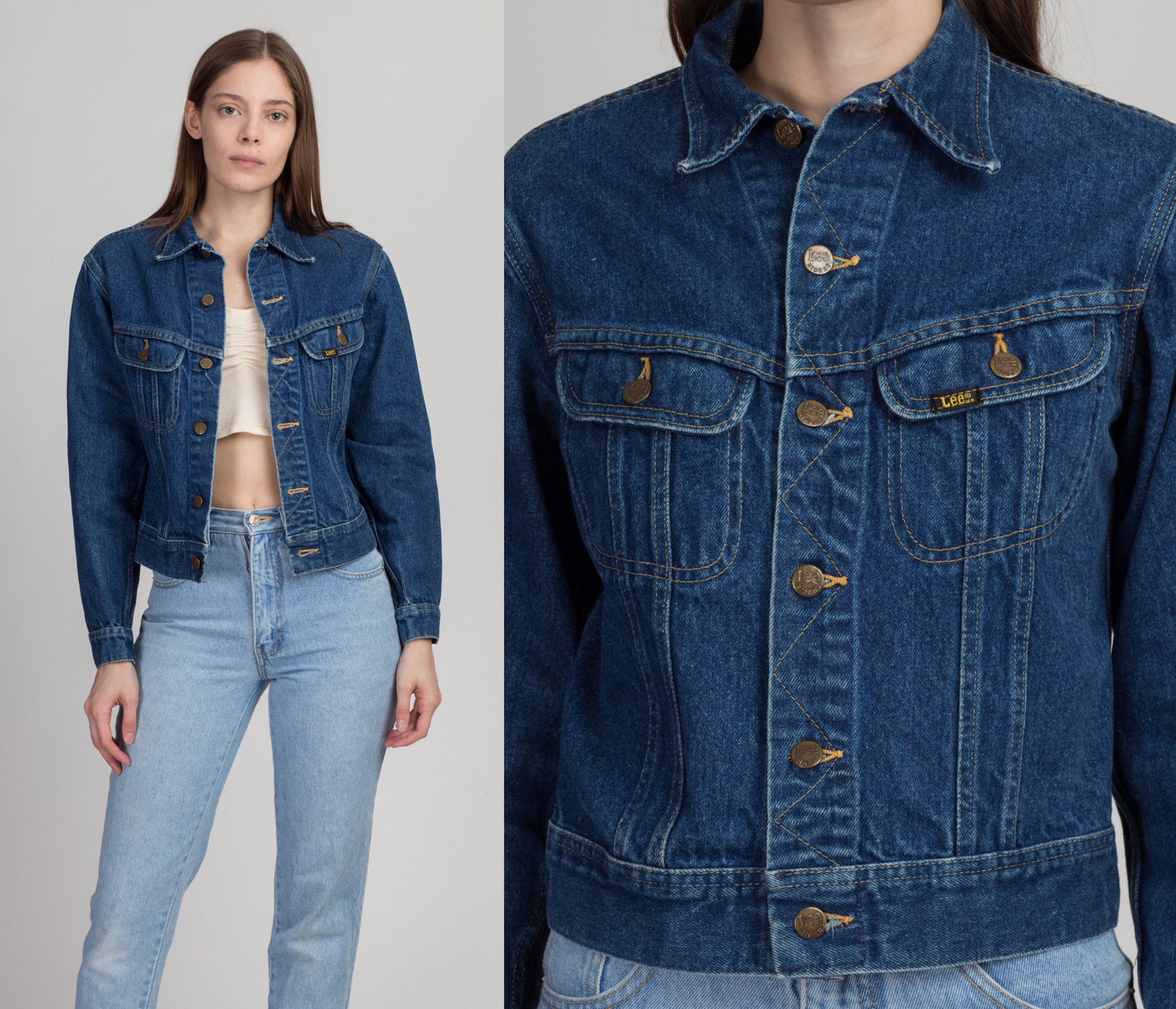 Vintage 70s Lee Riders Jean Jacket - Extra Small 