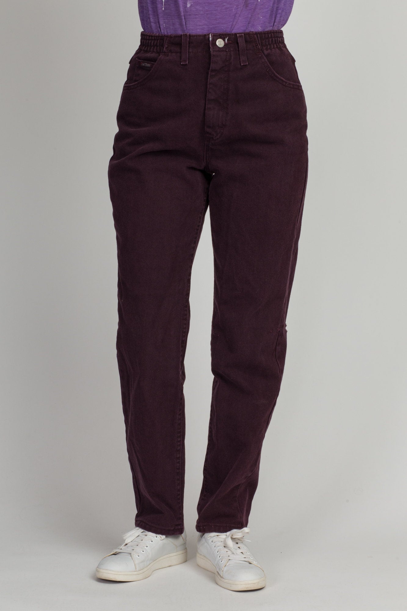 Vintage High Waisted Purple Lee Jeans - Medium, 27"-29" 