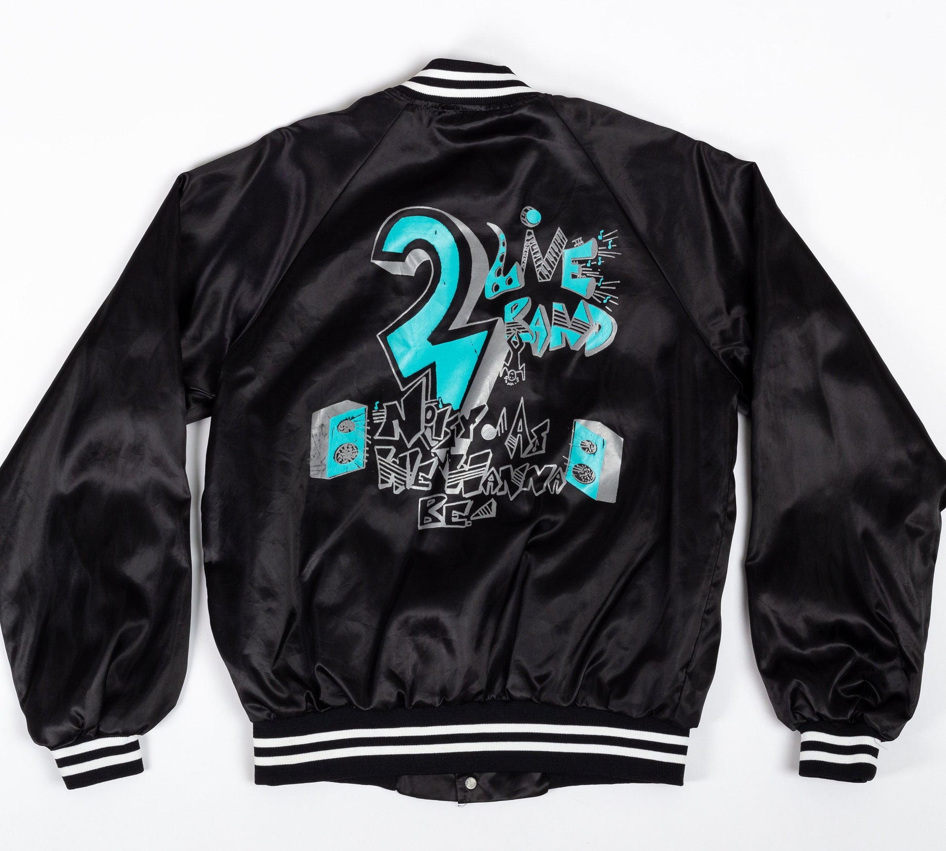 Vintage 2 Live Band "Noisy As We Wanna Be" Snap Button Jacket - Men's Small to Medium 