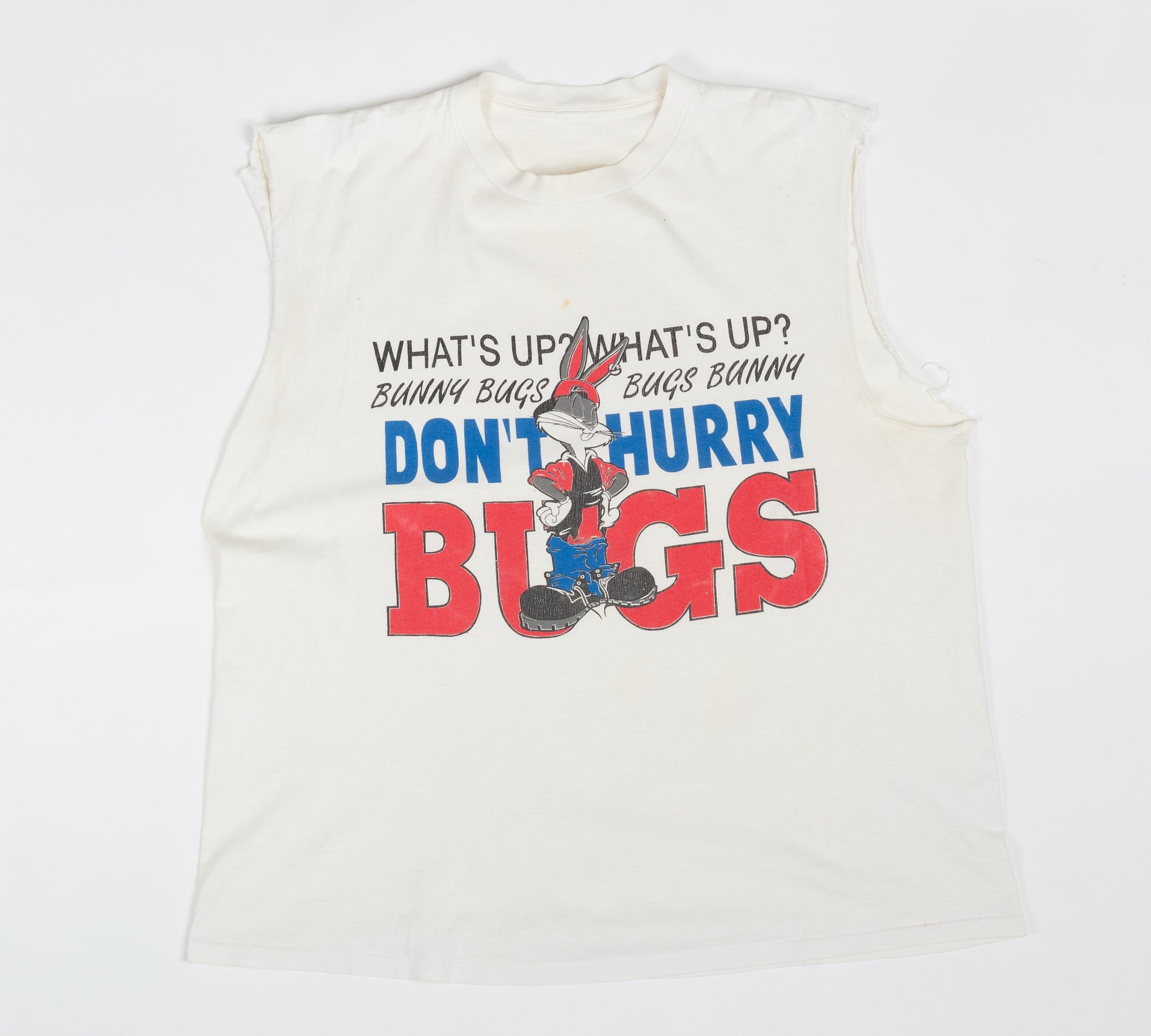 90s Distressed Bugs Bunny Tank - Men's XL, Women's 2XL 