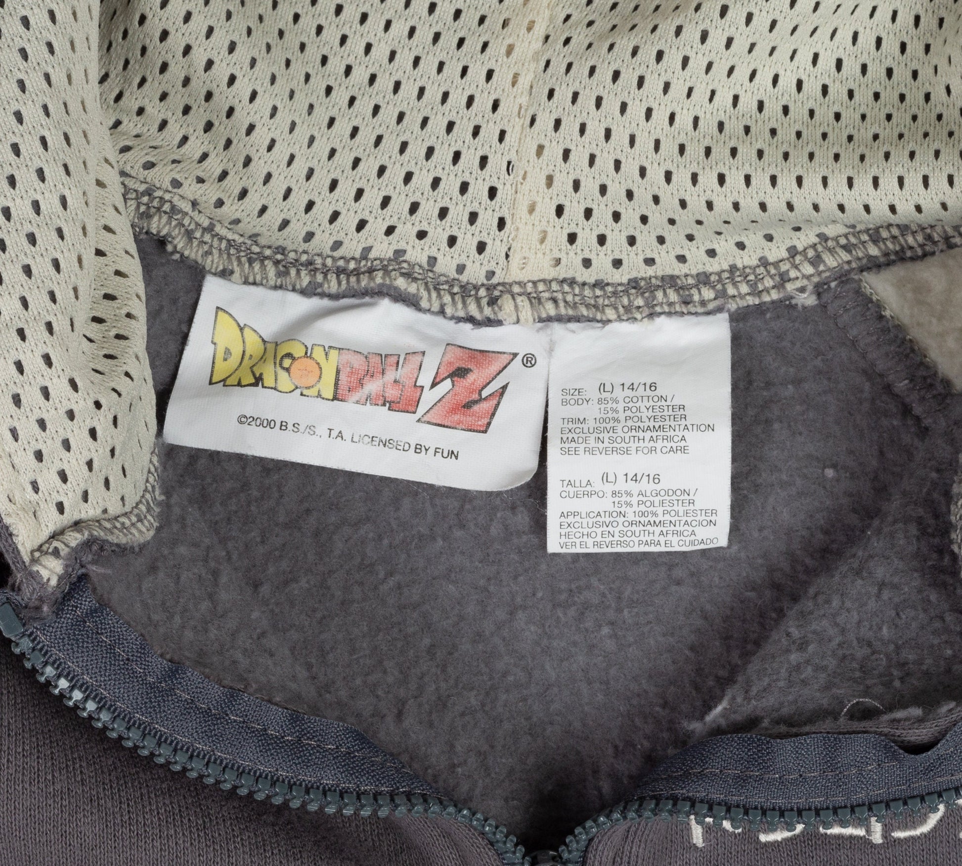 Vintage Dragonball Z Hoodie - Men's Small Short, Women's Medium 