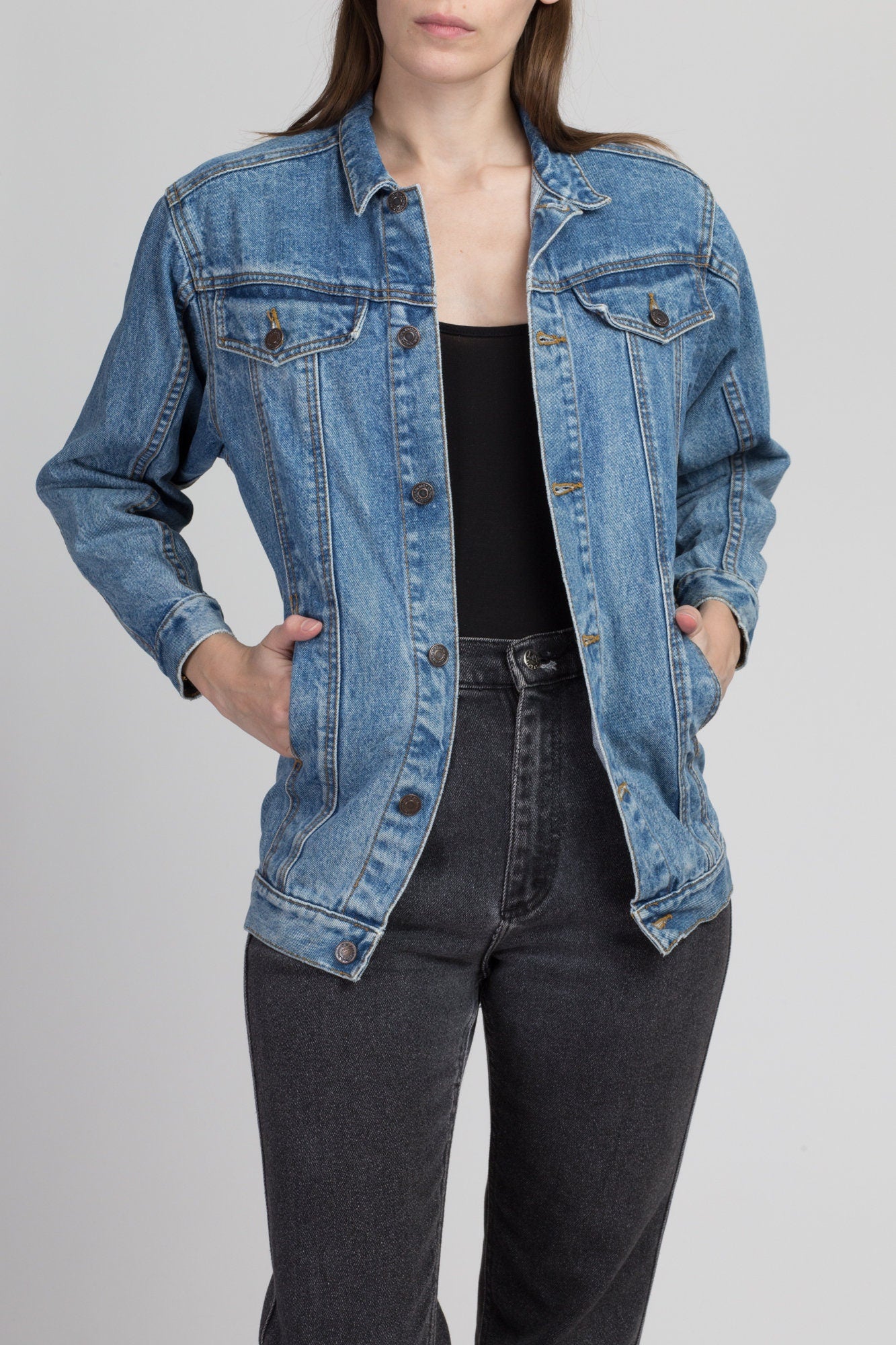 90s Jordache Jean Jacket - Small 
