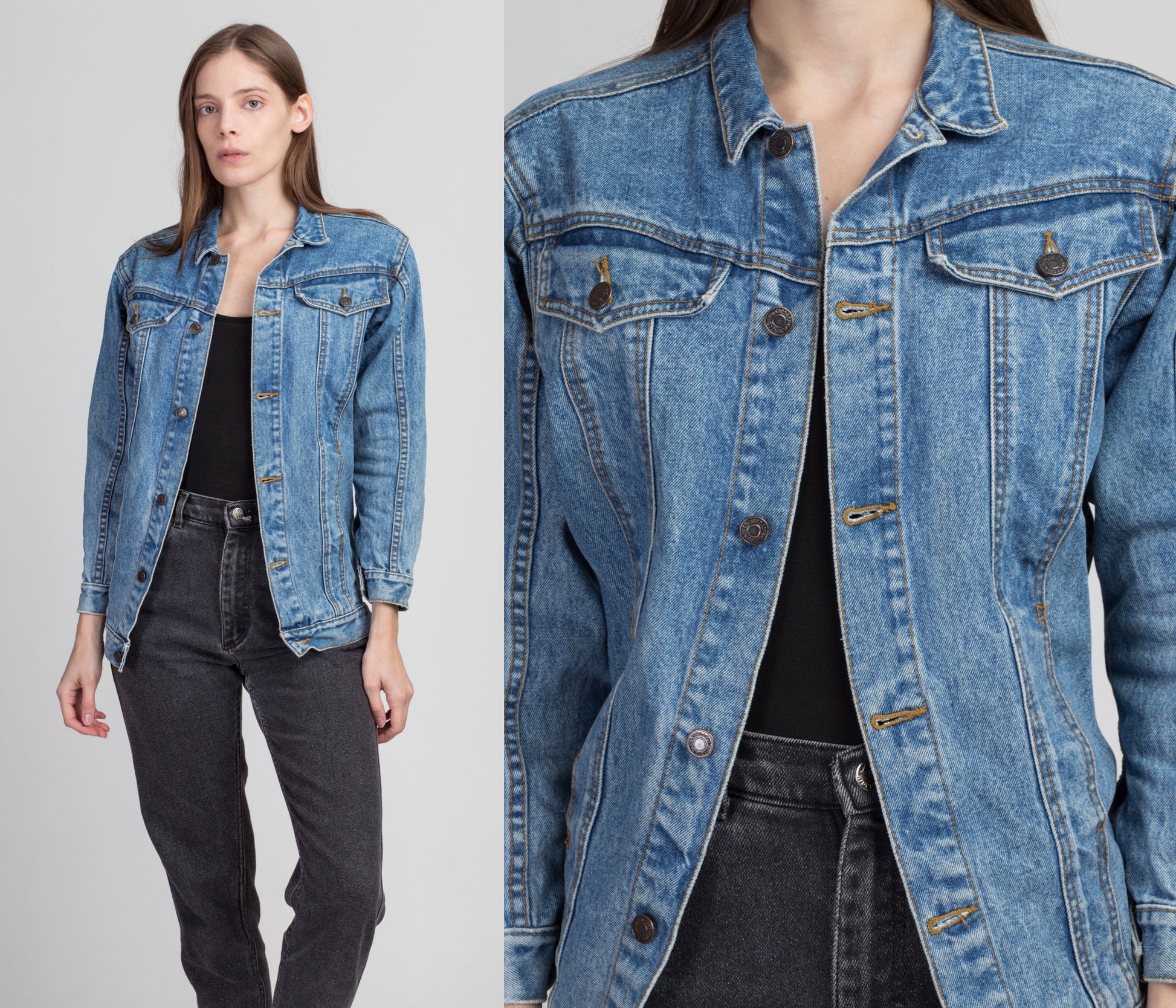 90s Jordache Jean Jacket - Small 