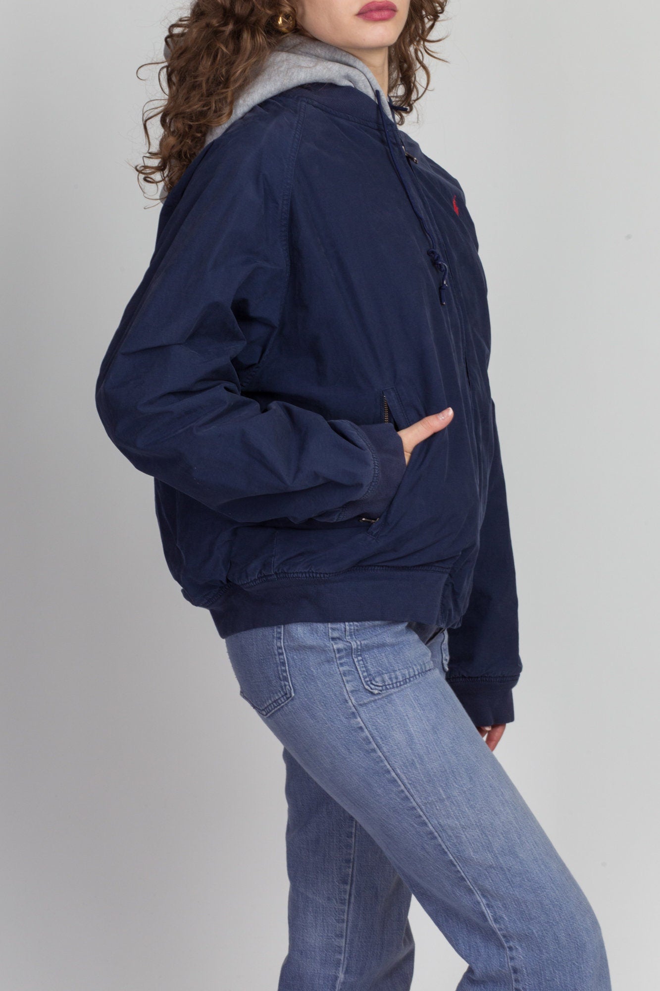90s Polo Ralph Lauren Hooded Jacket - Men's Large, Women's XL 