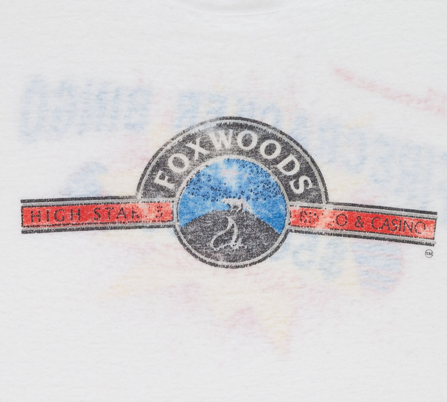 Vintage Foxwoods Casino Firecracker Bingo Burnout T Shirt - Men's XL, Women's 2XL 