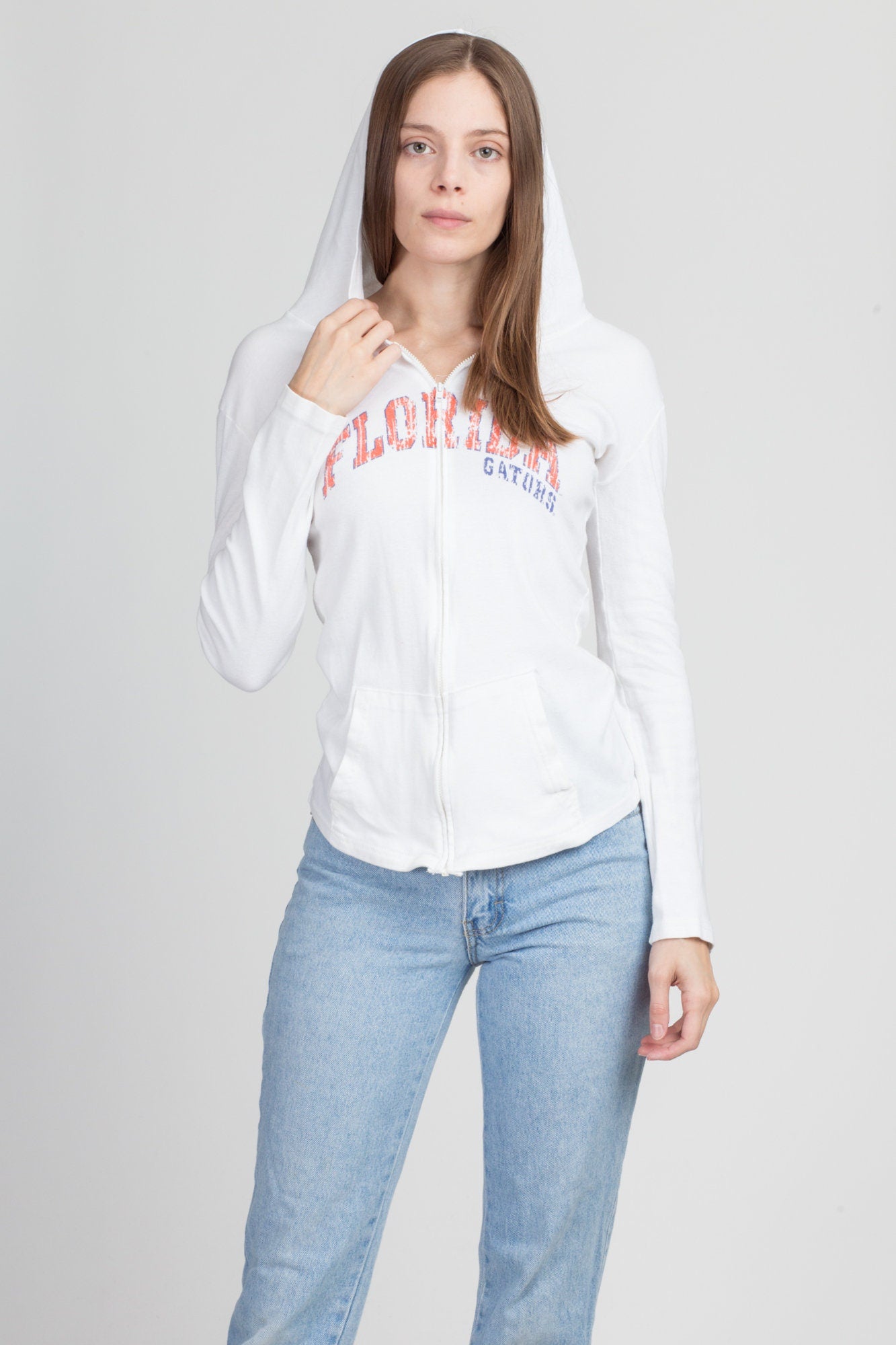 90s Florida Gators Zip Up Hoodie - Extra Small 