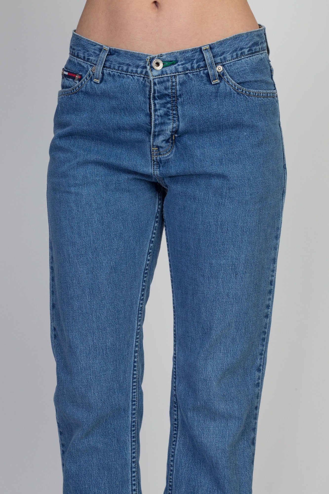 90s Tommy Hilfiger Mid-Rise Jeans - Medium 