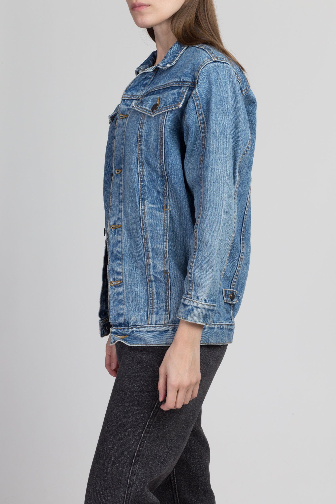 90s Jordache Jean Jacket - Small 