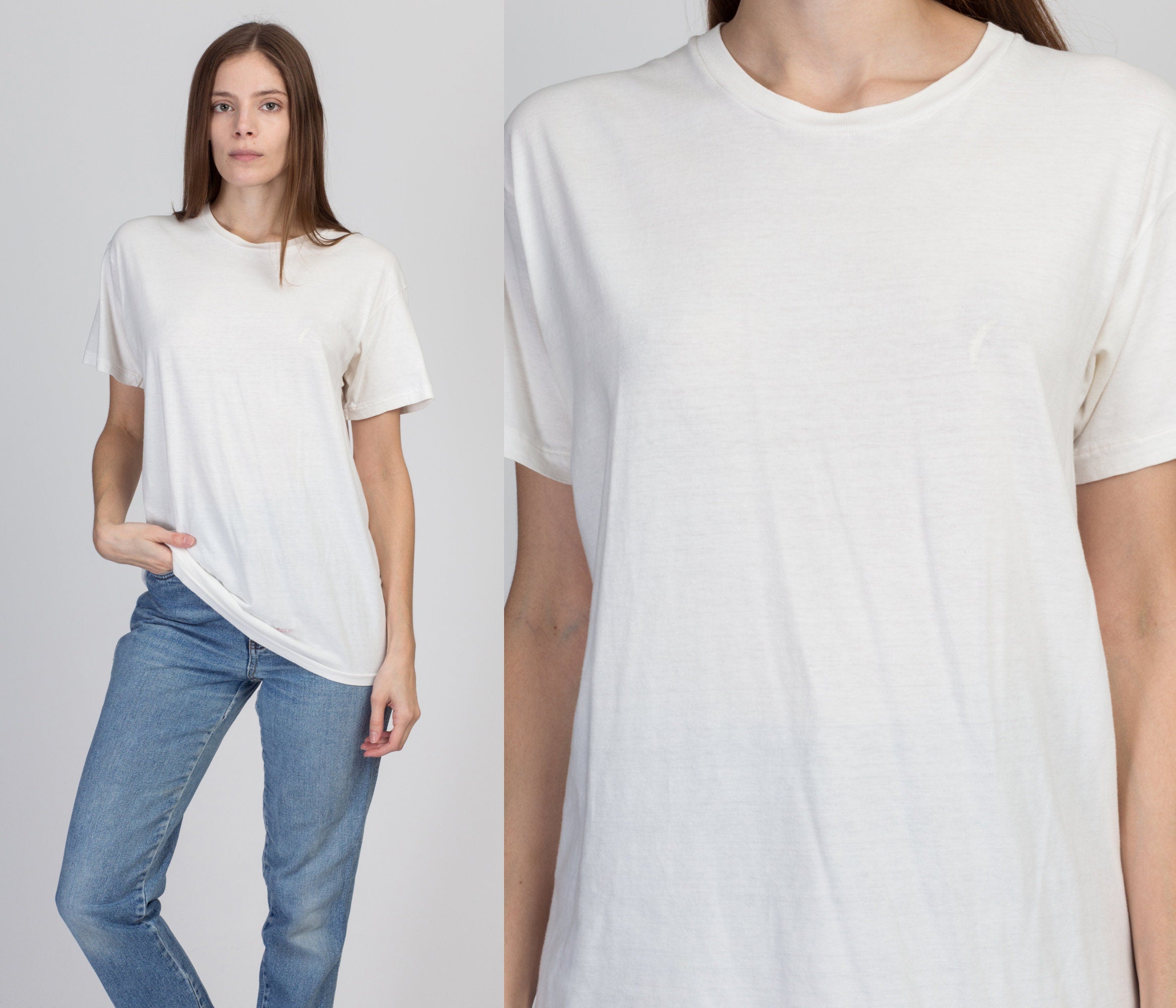Ralph lauren women's white t shirt sale
