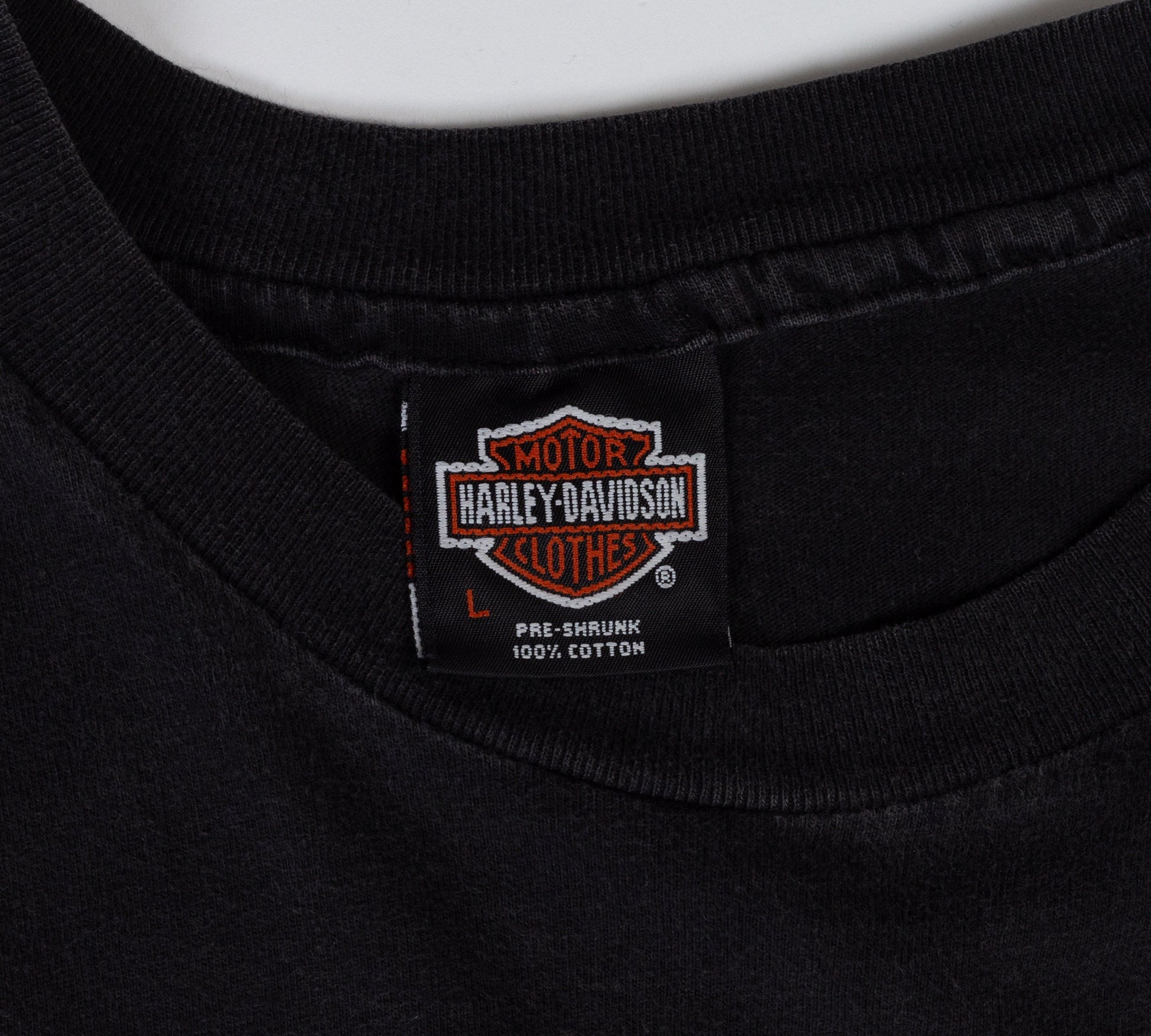 90s Bartels West LA Harley Davidson T Shirt - Unisex Large 