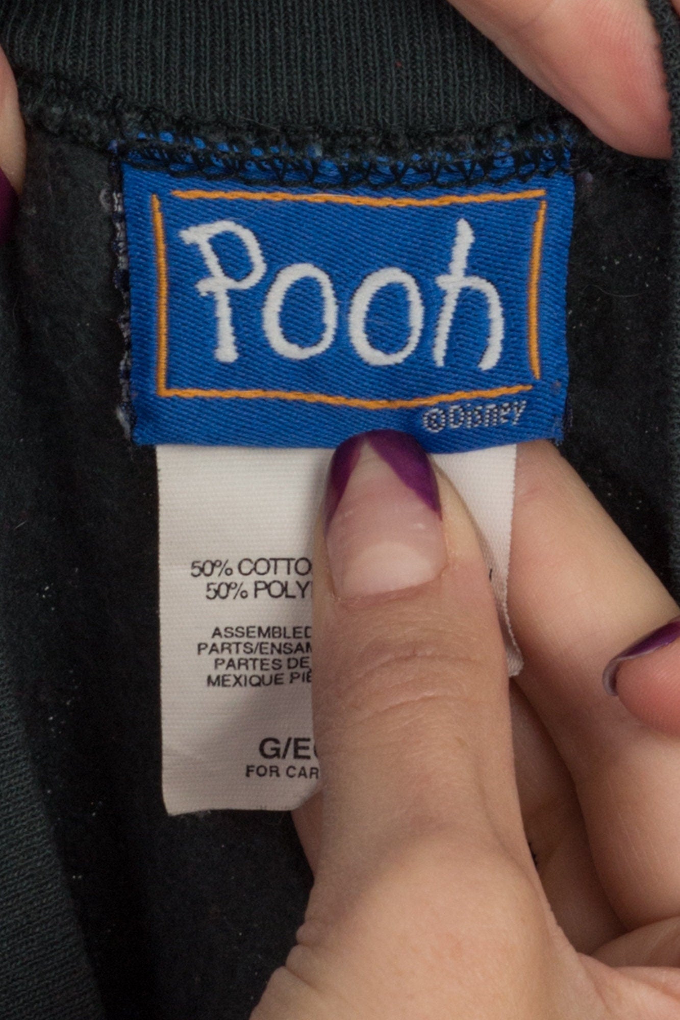 90s Winnie The Pooh Sweatshirt - Men's Large Short, Women's XL 
