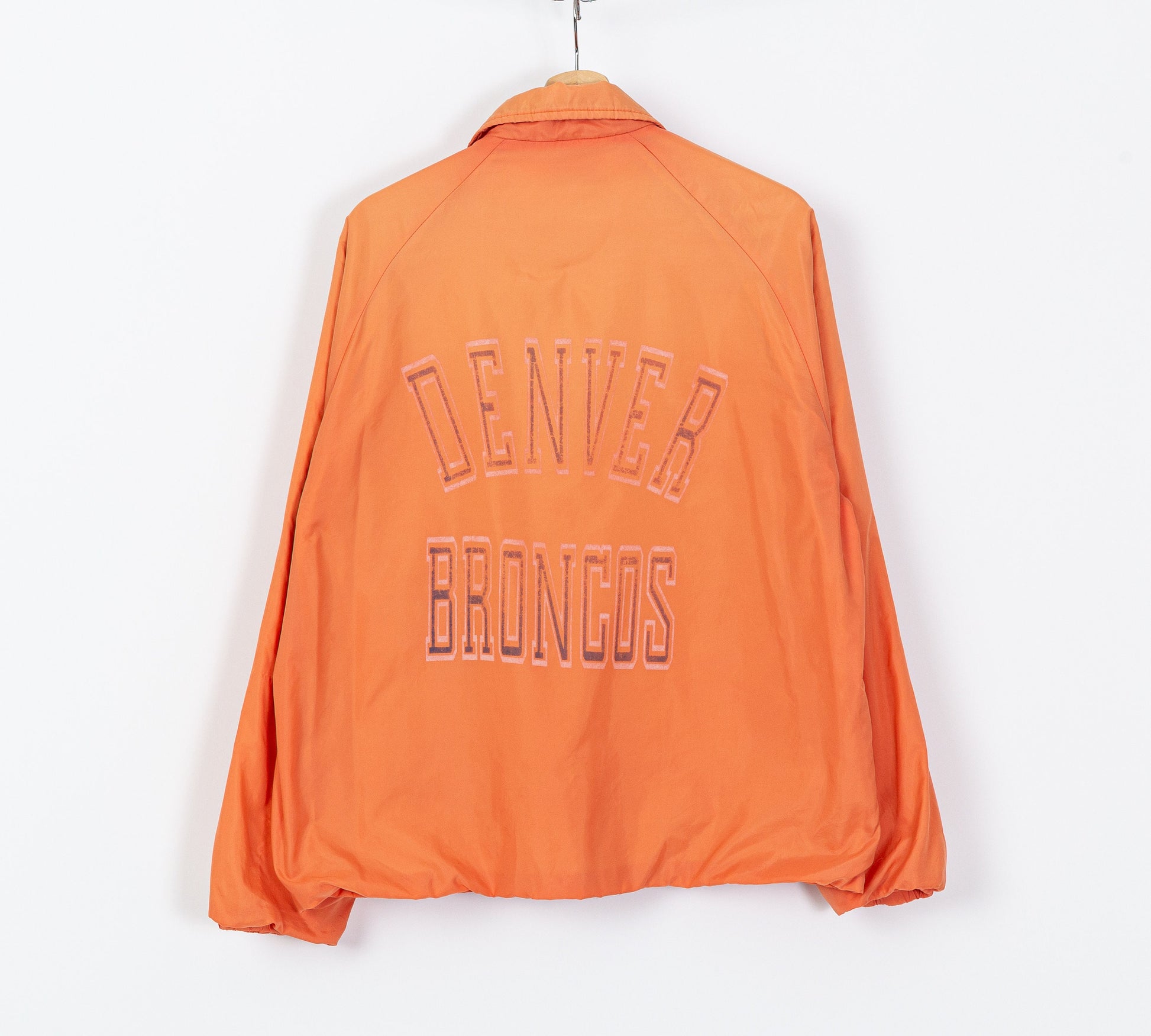 90s Denver Broncos Chalk Line Faded Windbreaker - Men's XL Short 