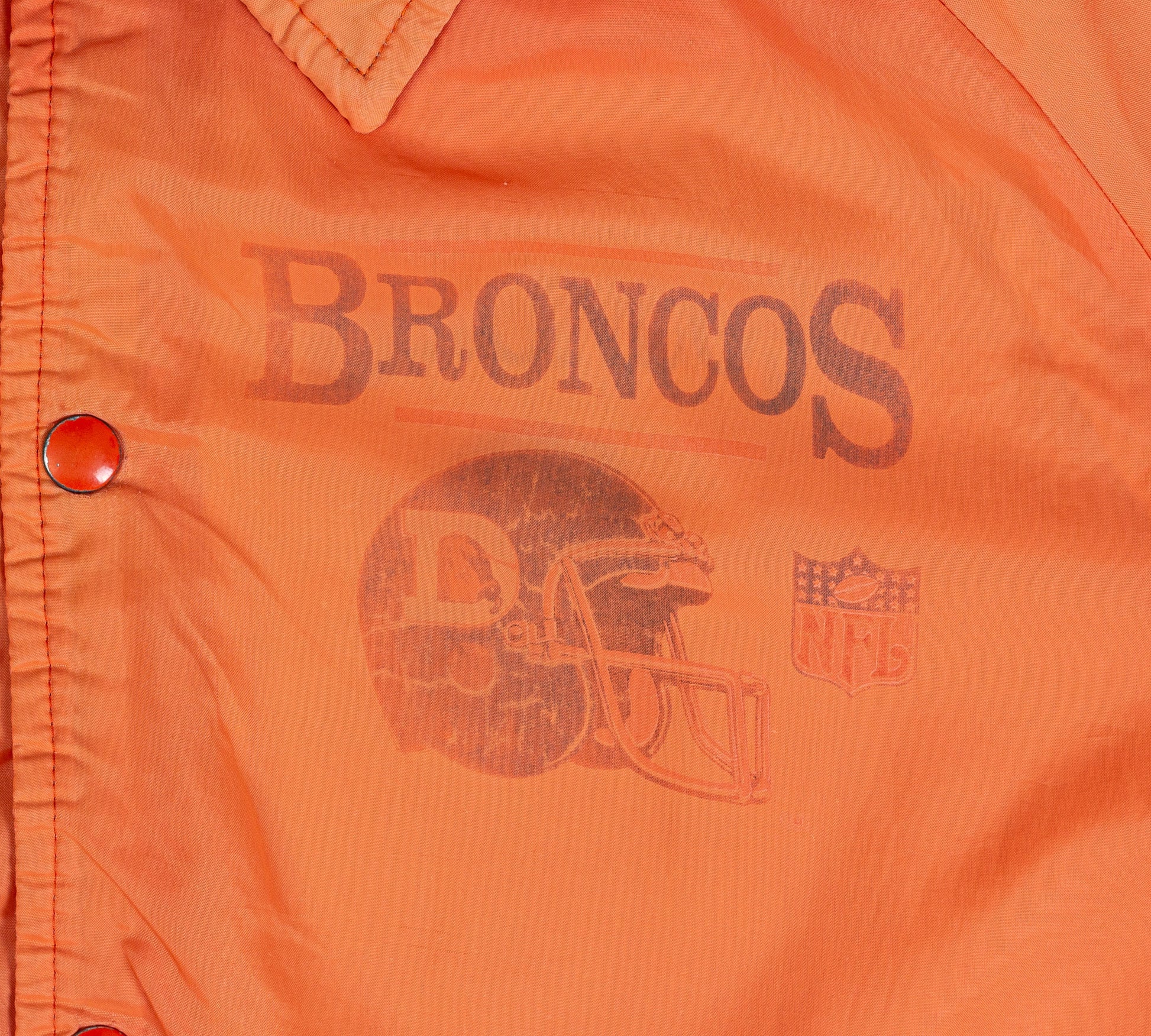 90s Denver Broncos Chalk Line Faded Windbreaker - Men's XL Short 