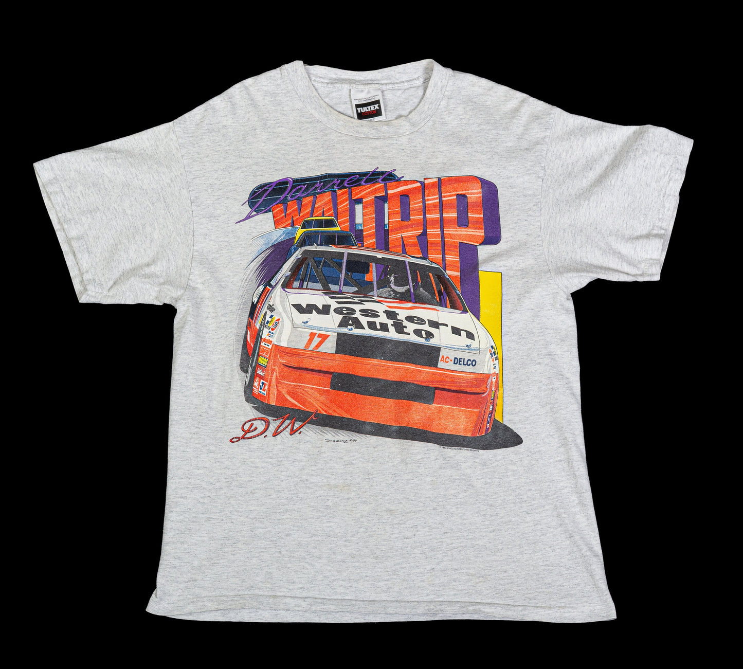 90s Darrell Waltrip NASCAR T Shirt - Men's Medium, Women's Large 