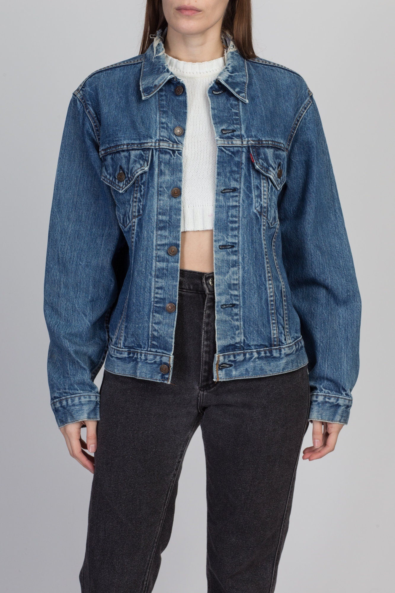 70s Levi's Two-Pocket Jean Jacket - Men's Small, Women's Medium 
