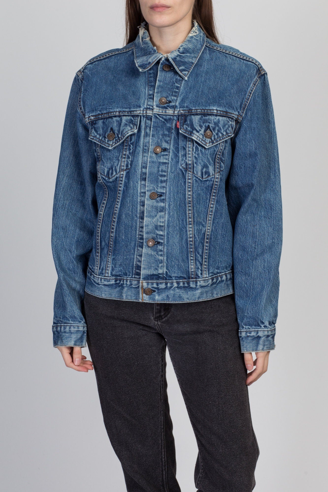 70s Levi's Two-Pocket Jean Jacket - Men's Small, Women's Medium 