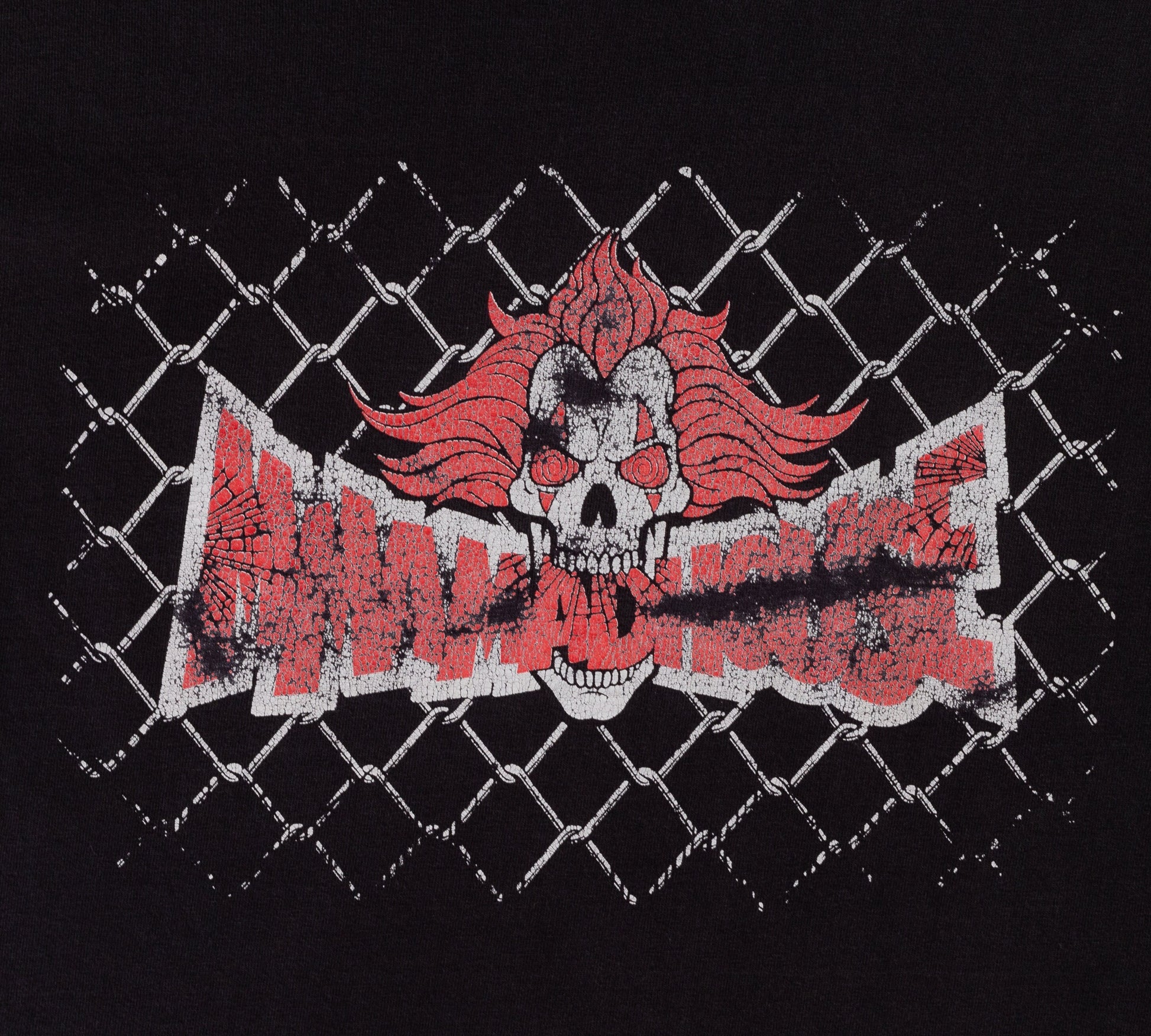 90s Madhouse Skull T Shirt - Men's Medium, Women's Large 